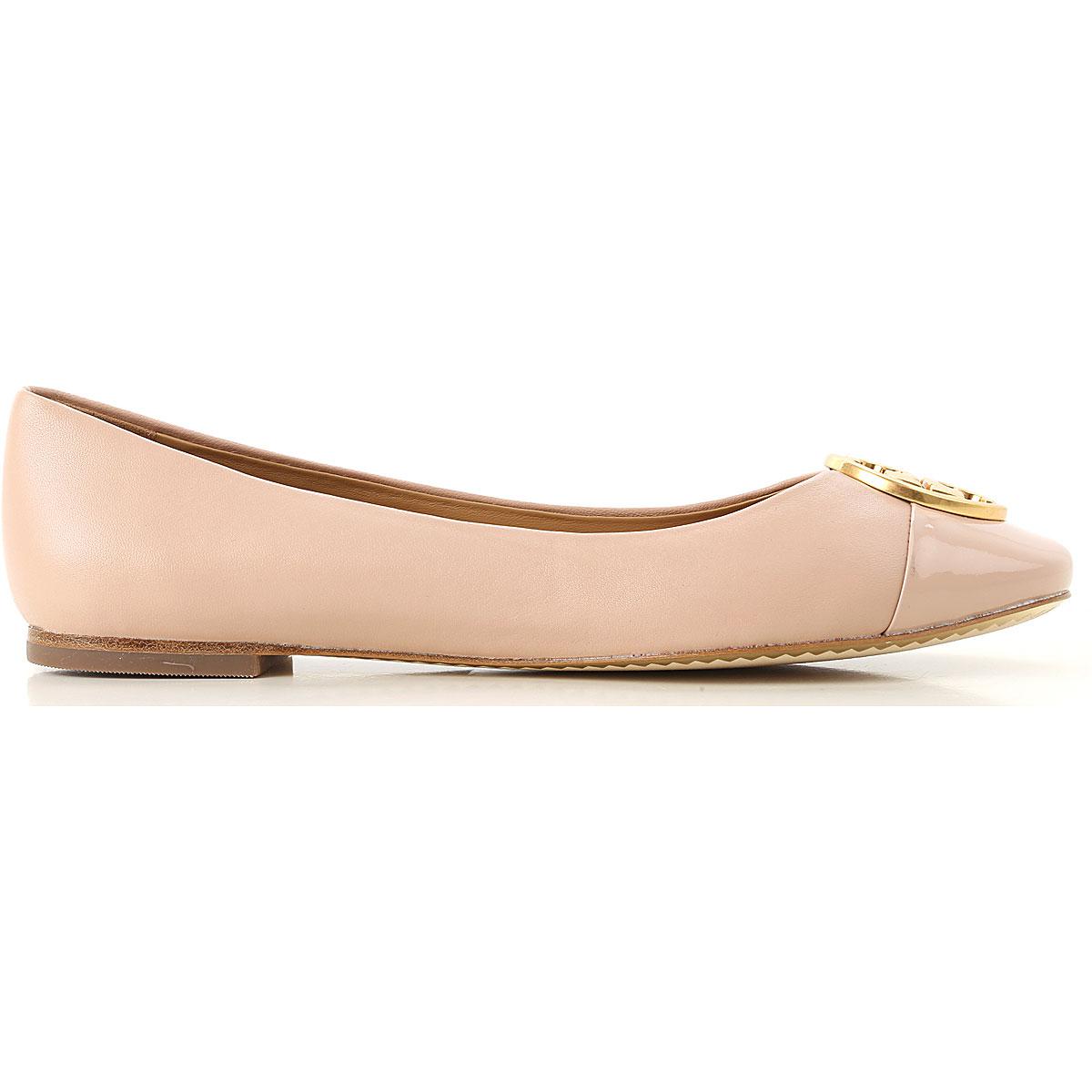 Tory Burch Ballet Flats Ballerina Shoes For Women On Sale in Natural - Lyst