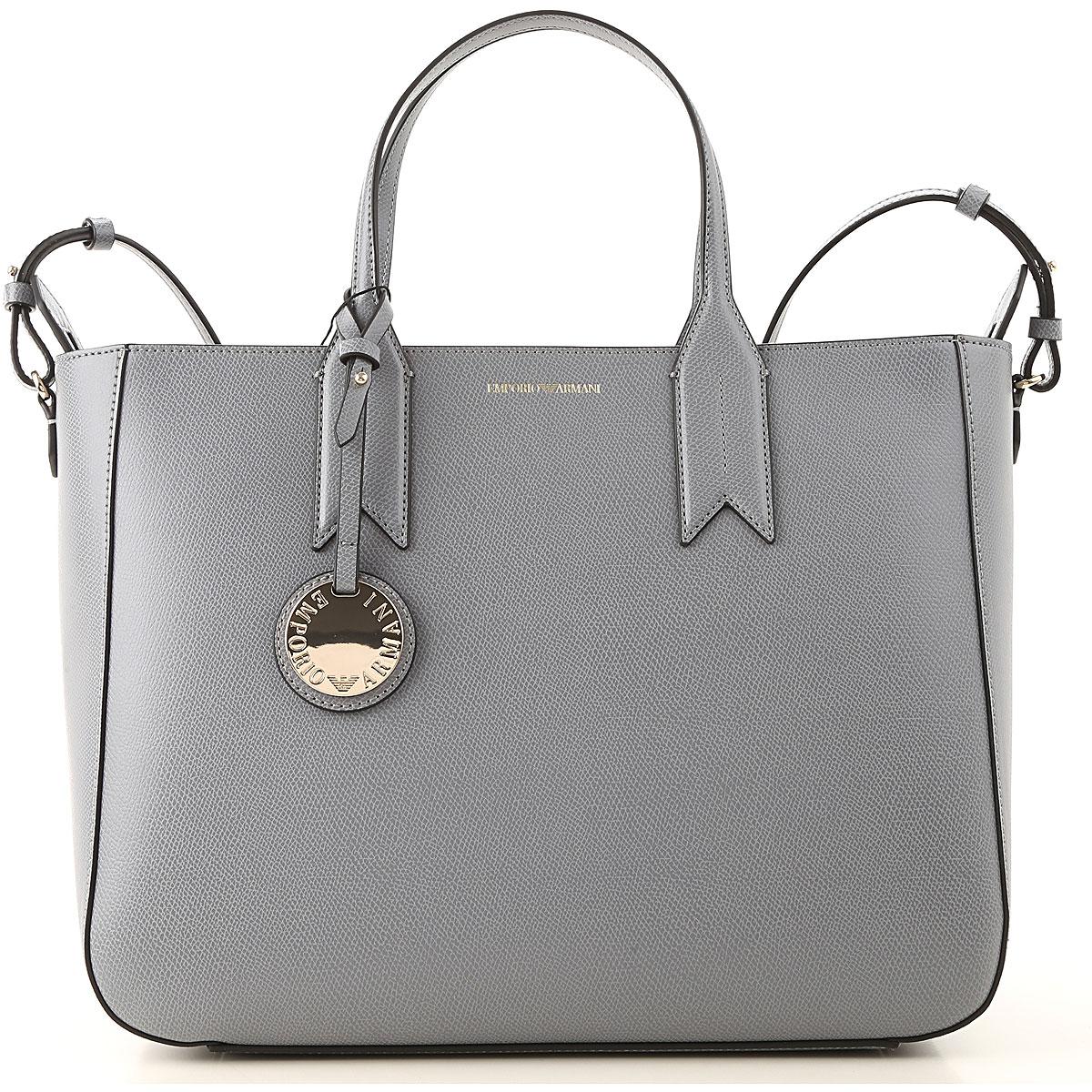 Emporio Armani Tote Bag On Sale in Gray - Lyst