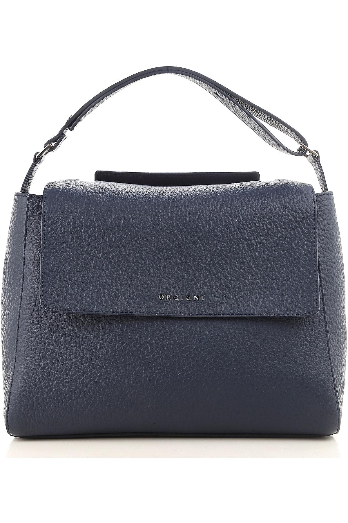 Orciani Top Handle Handbag In Blue Lyst Orciani