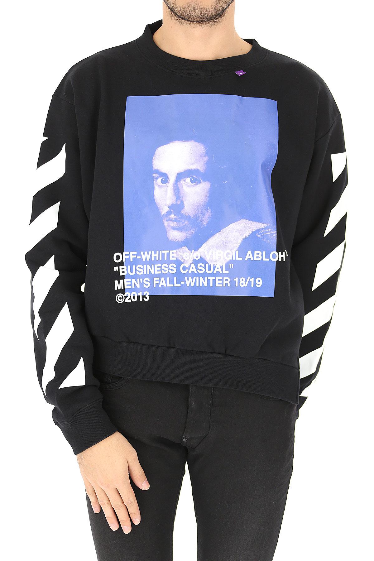 Lyst - Off-White C/O Virgil Abloh Sweatshirt For Men On Sale in Black for Men