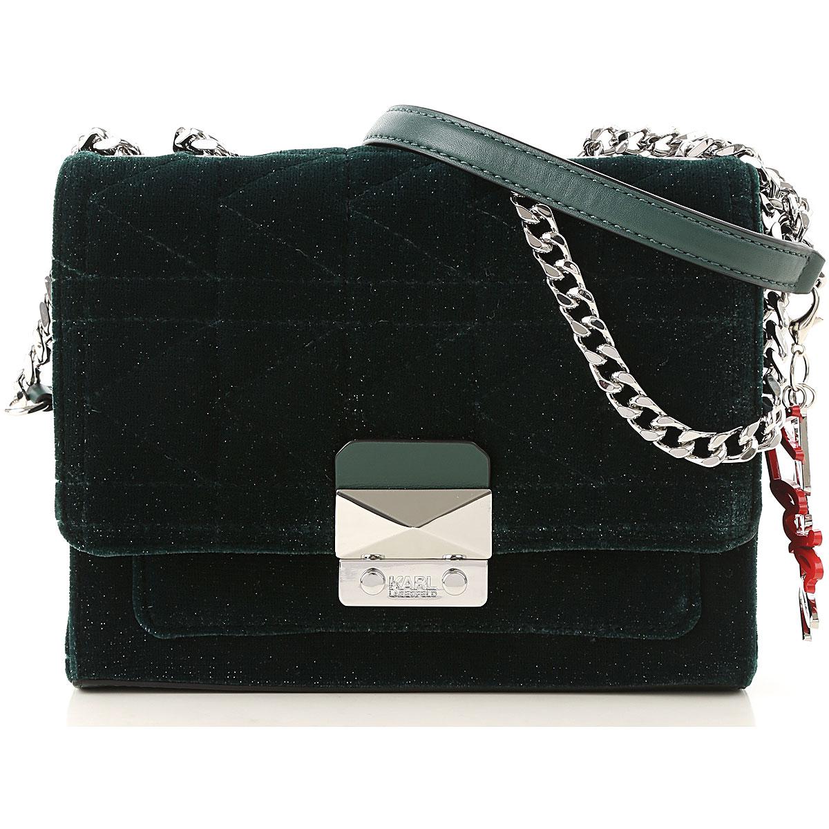 karl lagerfeld black shoulder bag