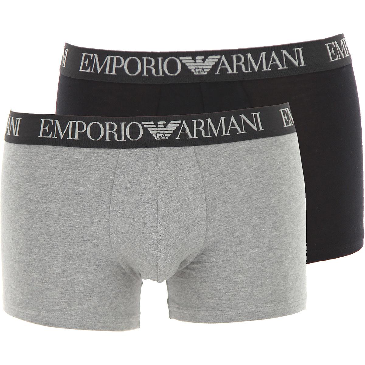 Emporio Armani Boxer Briefs For Men in Black for Men - Lyst