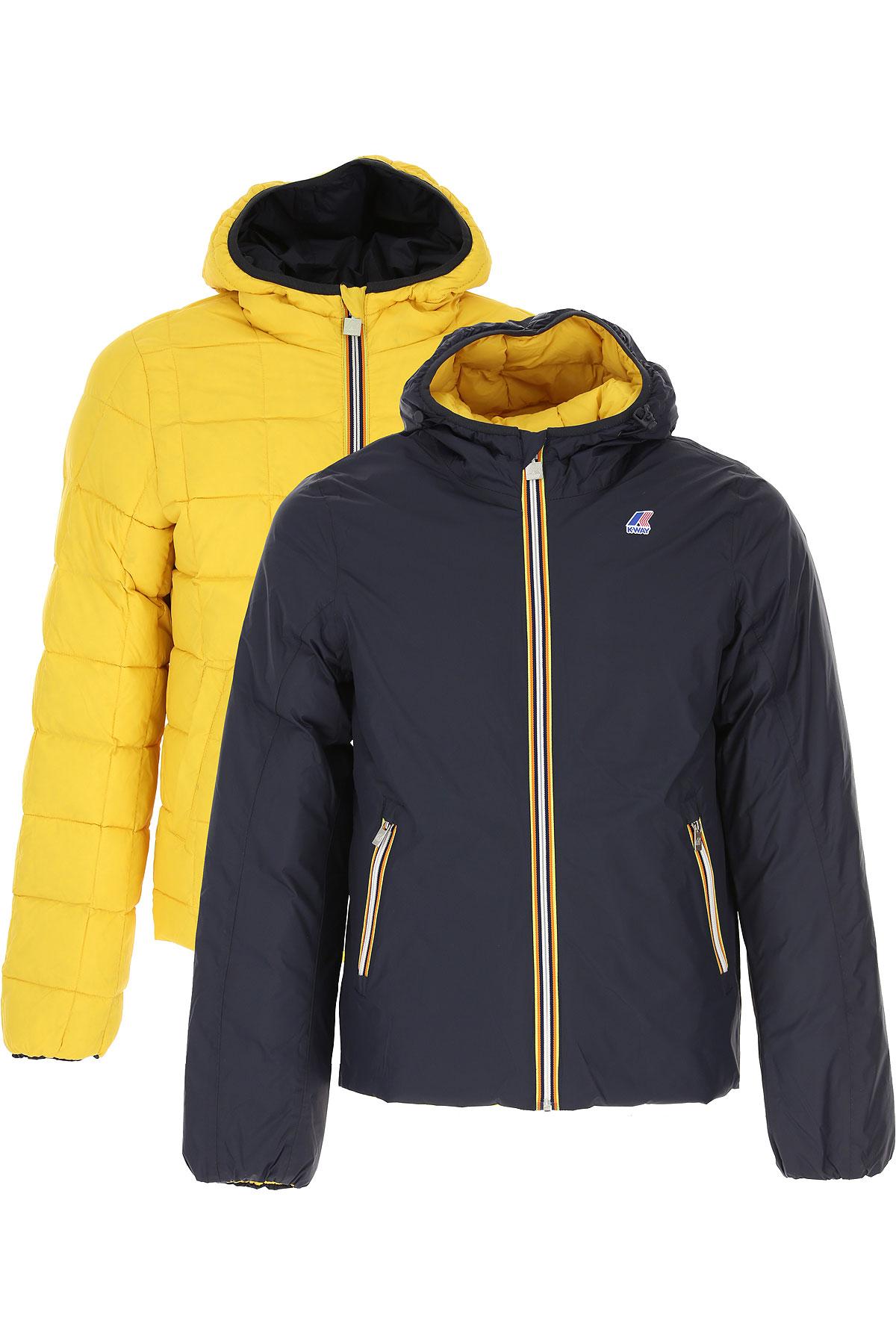 K-Way Synthetic Jacket For Men On Sale In Outlet in Blue Deep (Blue) for Men - Lyst