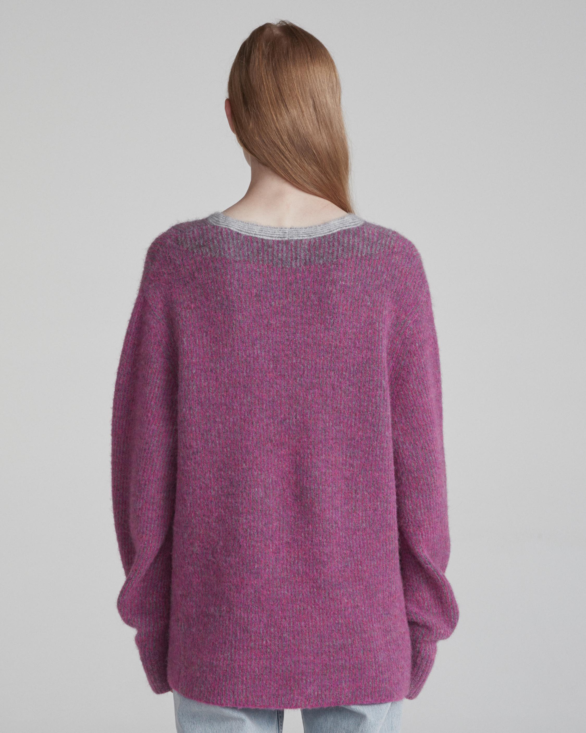 Lyst - Rag & Bone Jonie V-neck Pullover Sweater in Purple - Save 41%