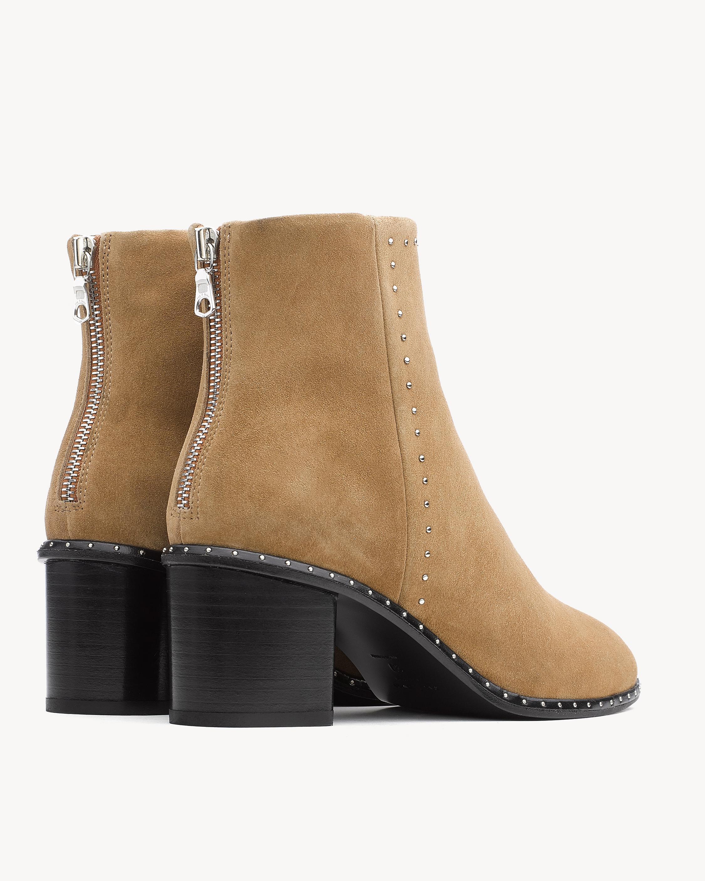 Lyst - Rag & Bone Willow Stud Boot in Natural