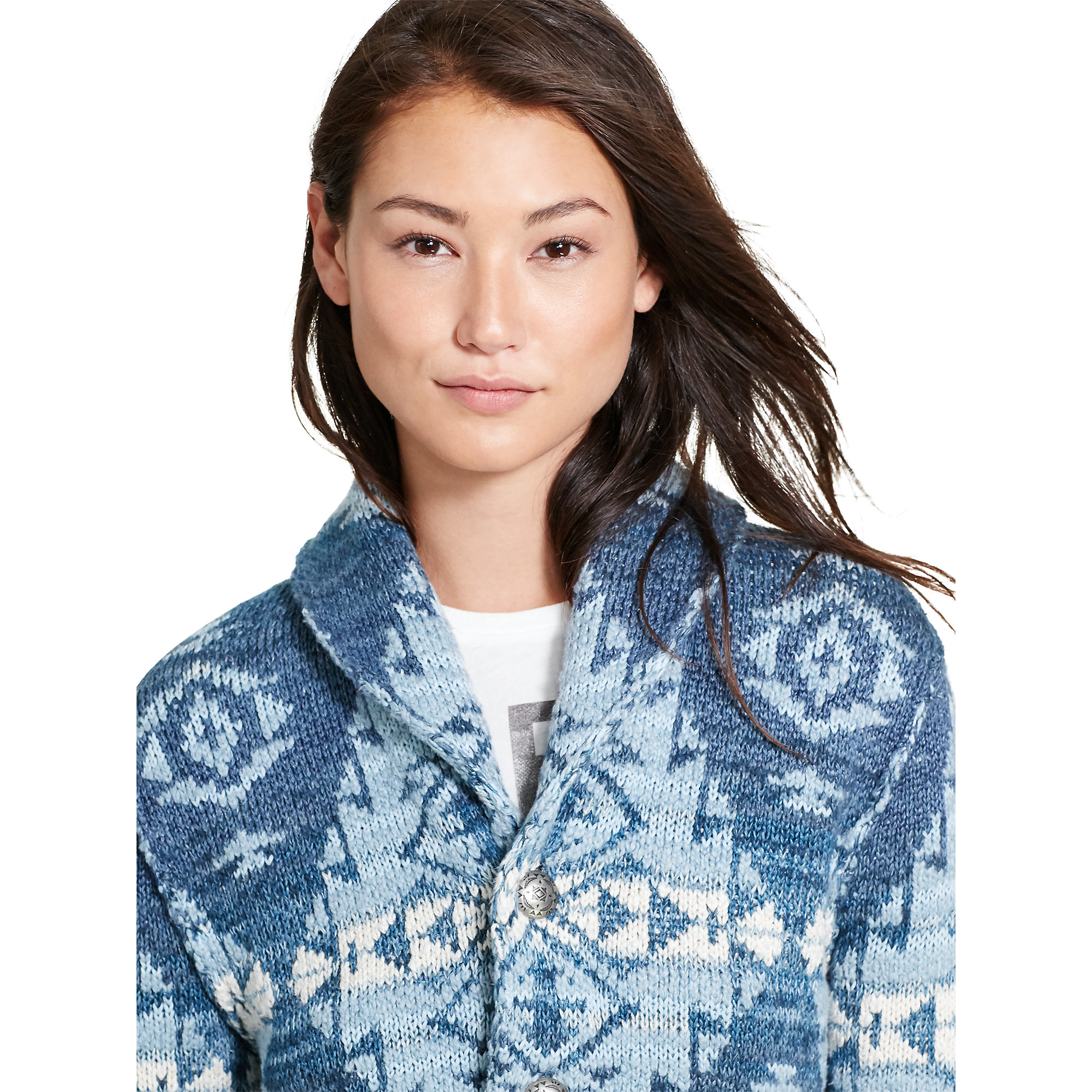 Lyst Denim & supply ralph lauren Boyfriend Shawl Cardigan