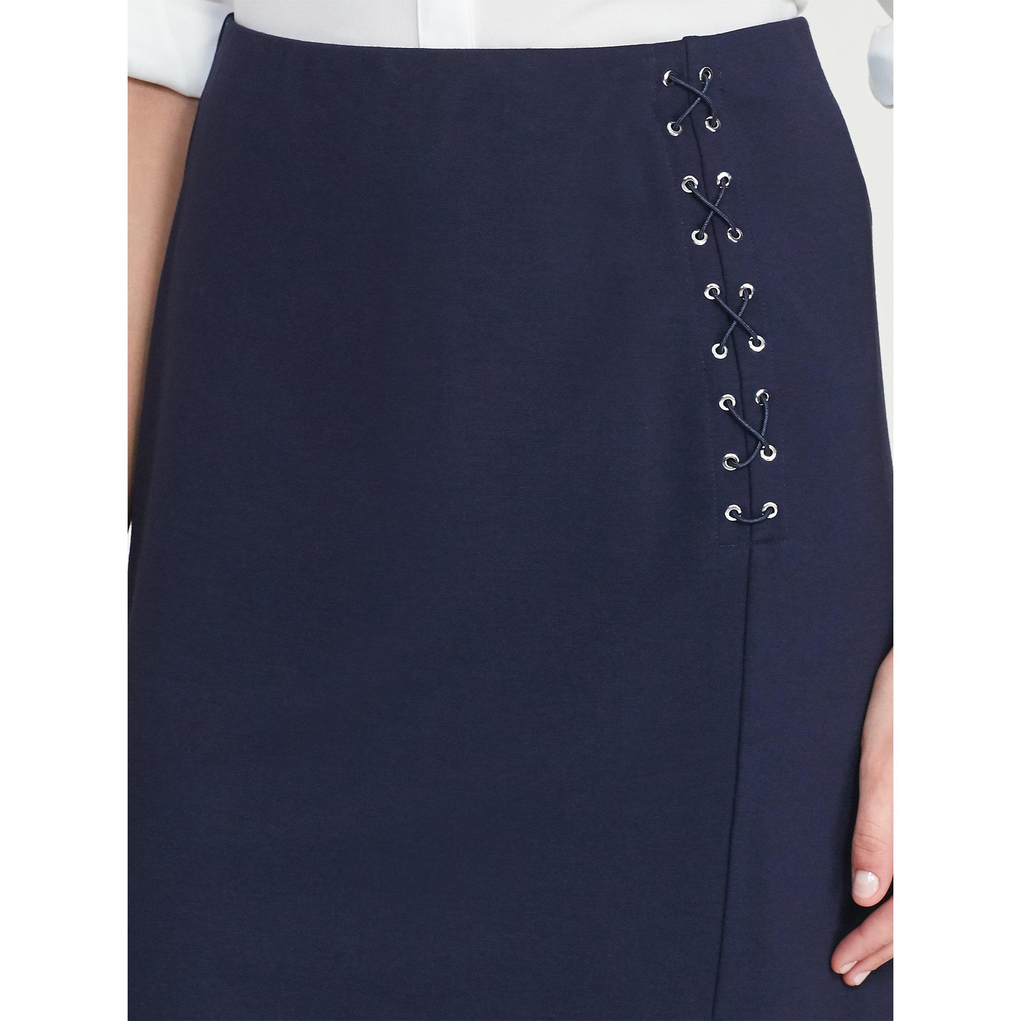 Ralph lauren Ponte Pencil Skirt in Blue | Lyst Gallery