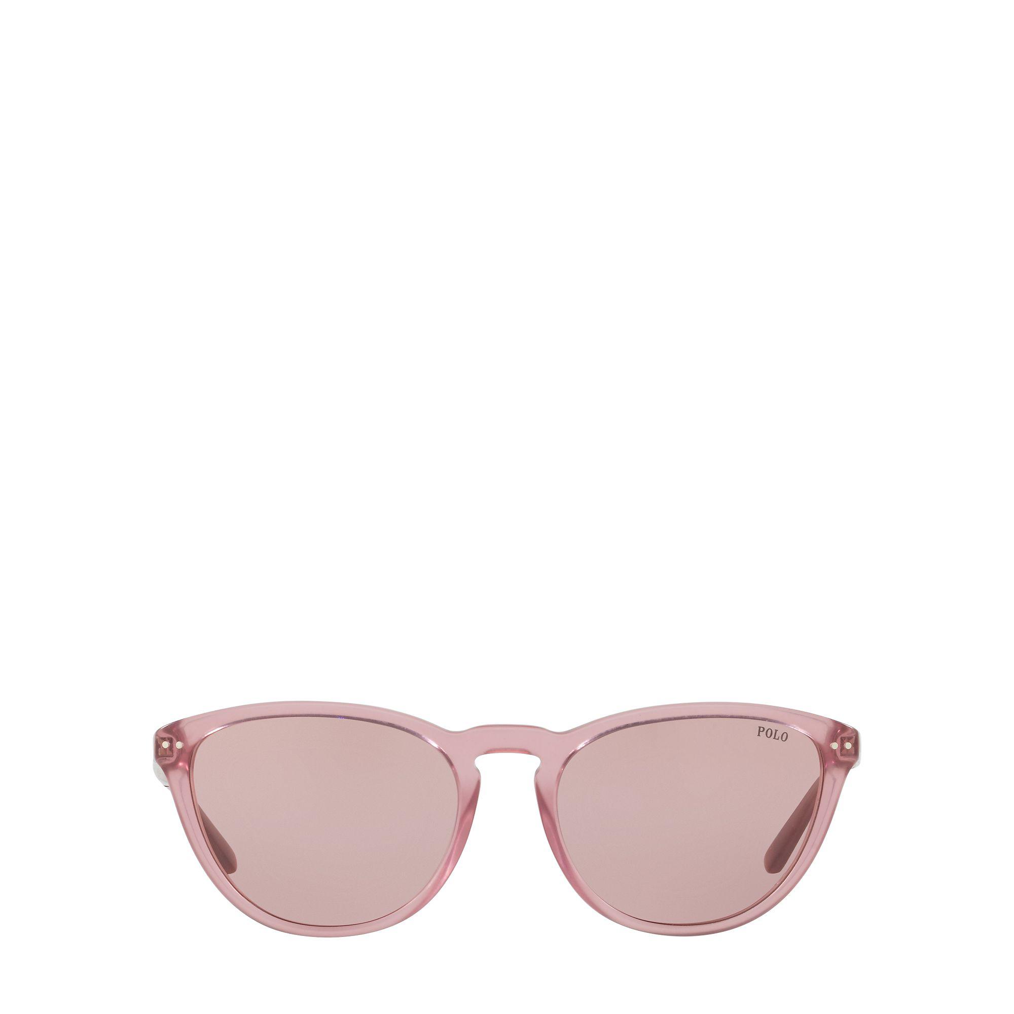 Polo Ralph Lauren Cateye Sunglasses in Pink Lyst