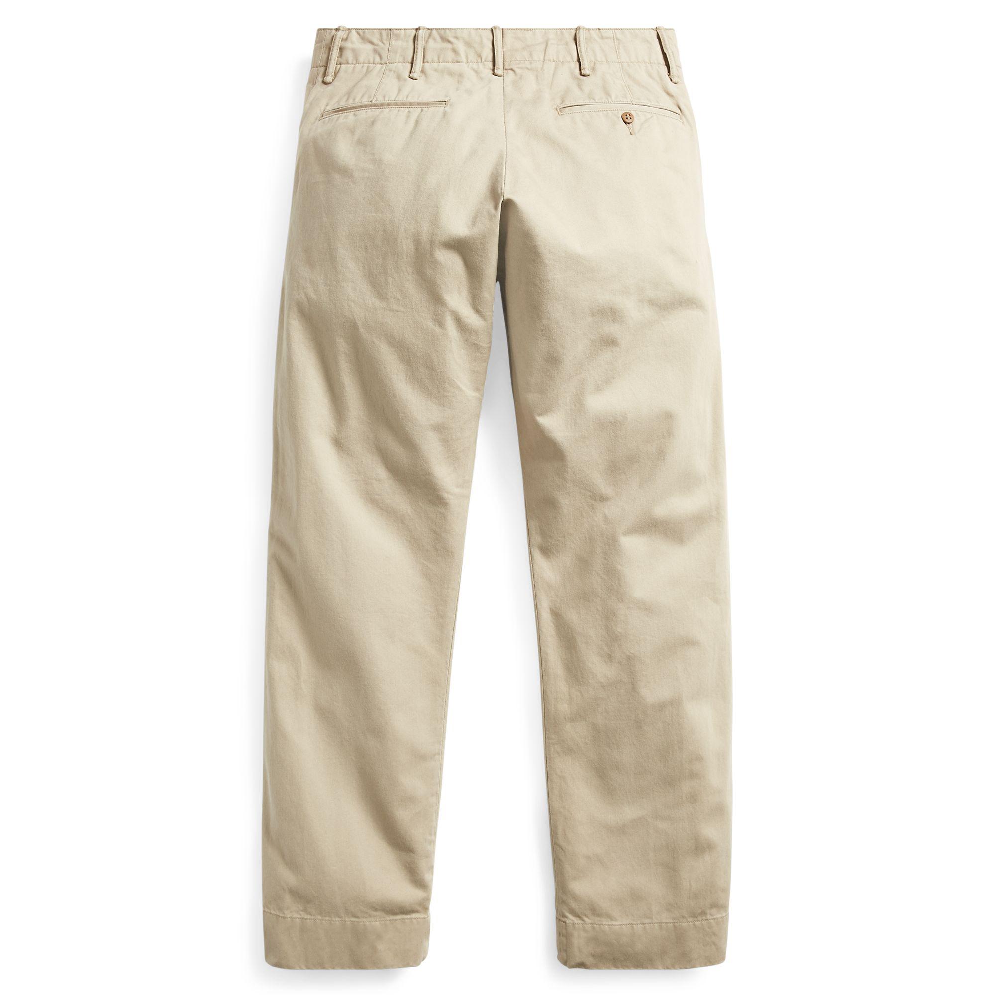 Lyst - RRL Cotton Field Chino in Natural for Men