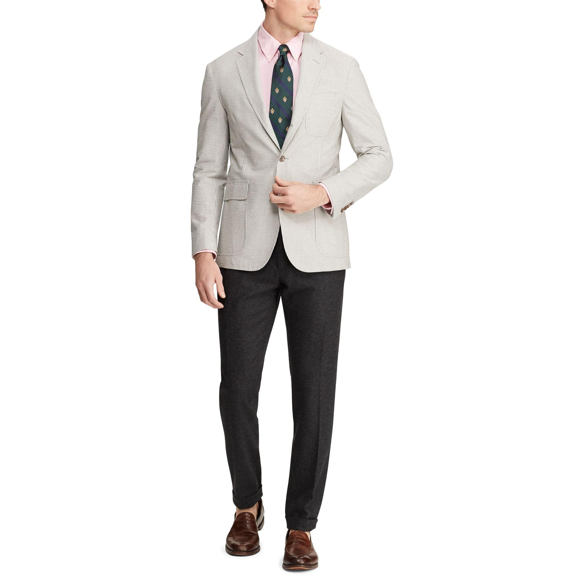 Lyst - Polo Ralph Lauren Seersucker Sport Coat in Gray for Men