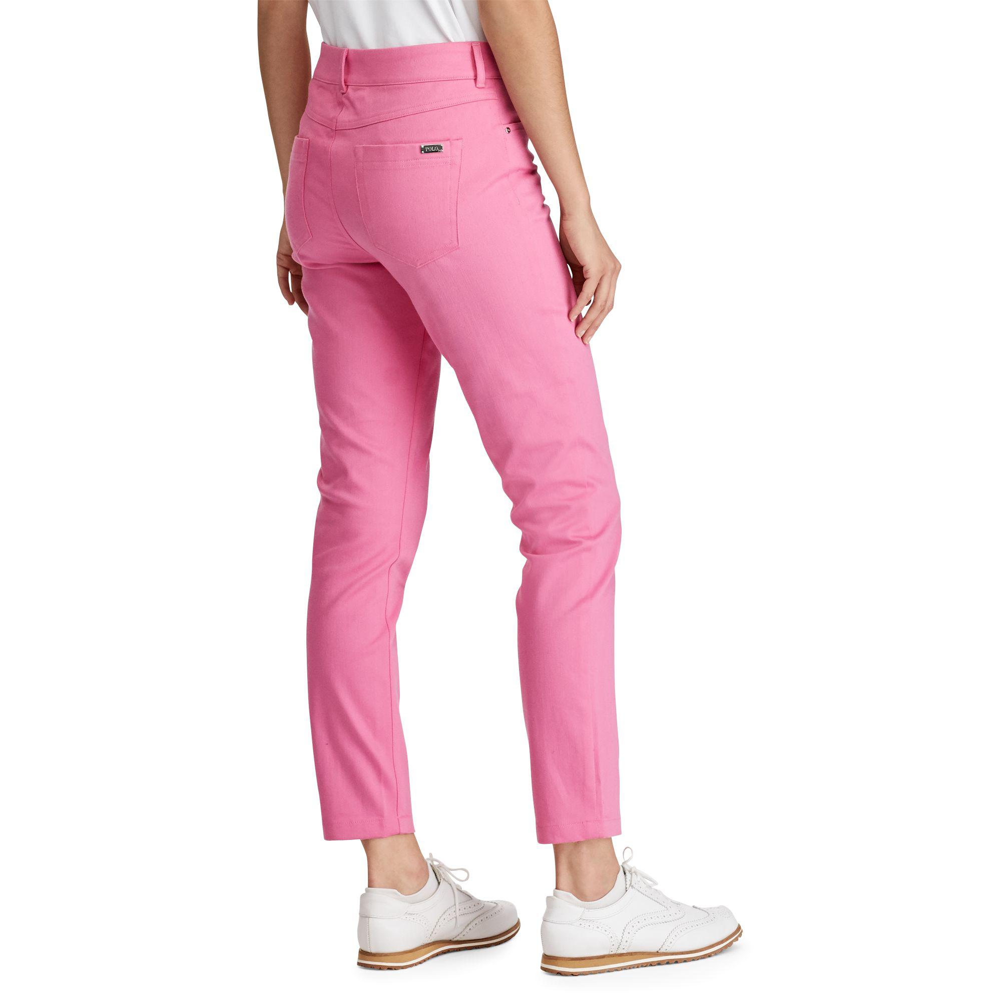 Lyst - Ralph Lauren Golf Stretch Twill Golf Pant in Pink