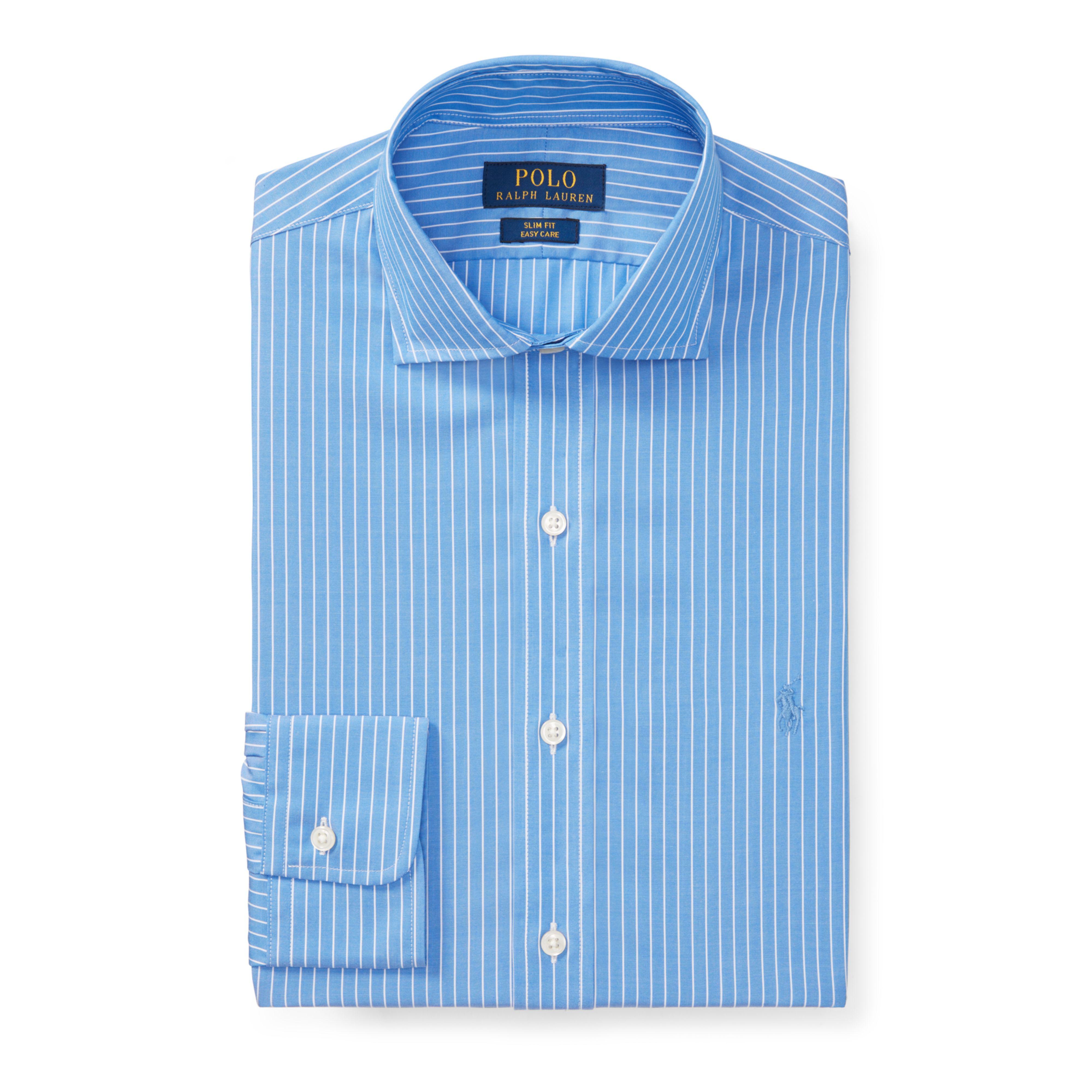 polo ralph lauren slim fit easy care dress shirt