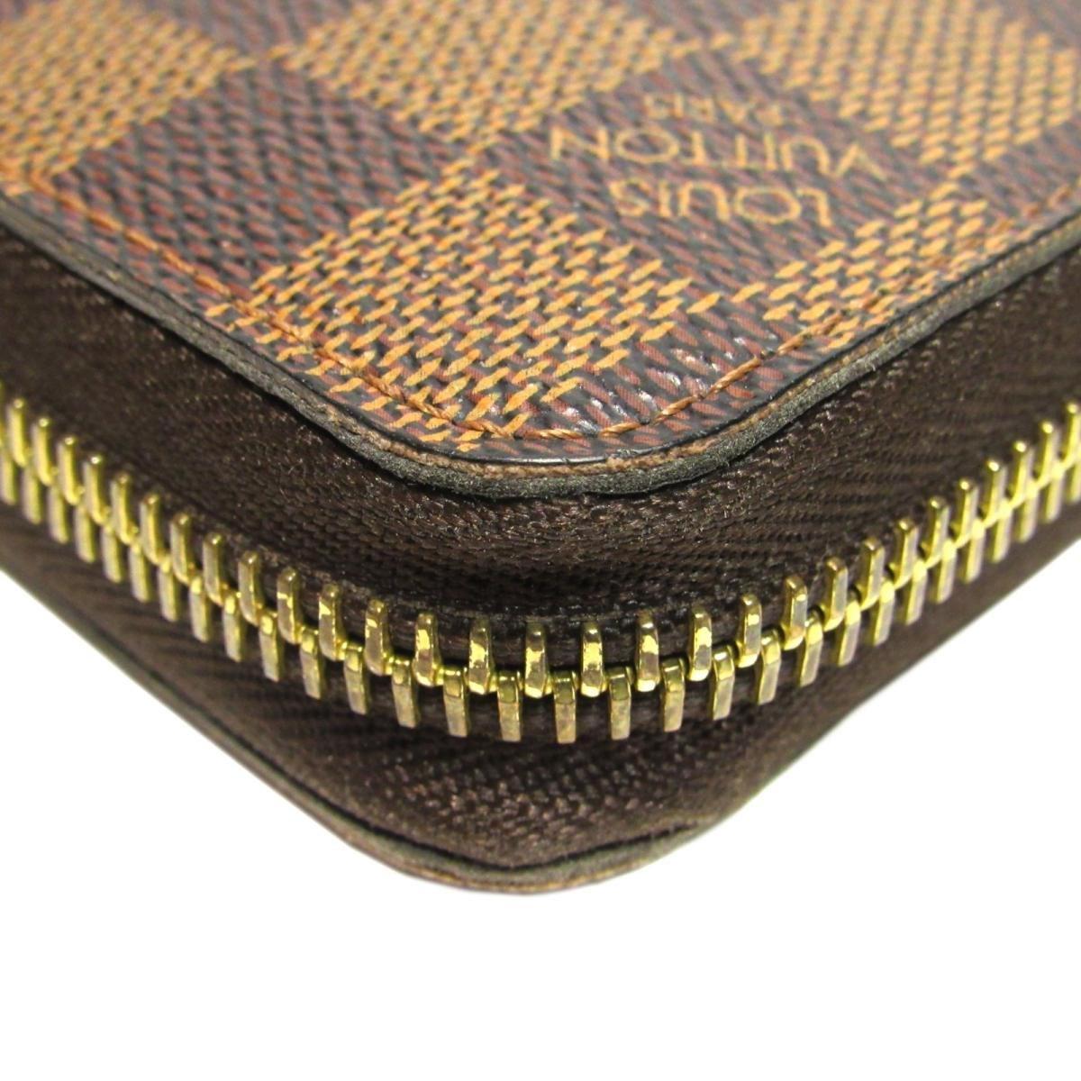 Lyst - Louis Vuitton Authentic Zippy Wallet Long Wallet N60015 Damier Used Vintage in Brown for Men