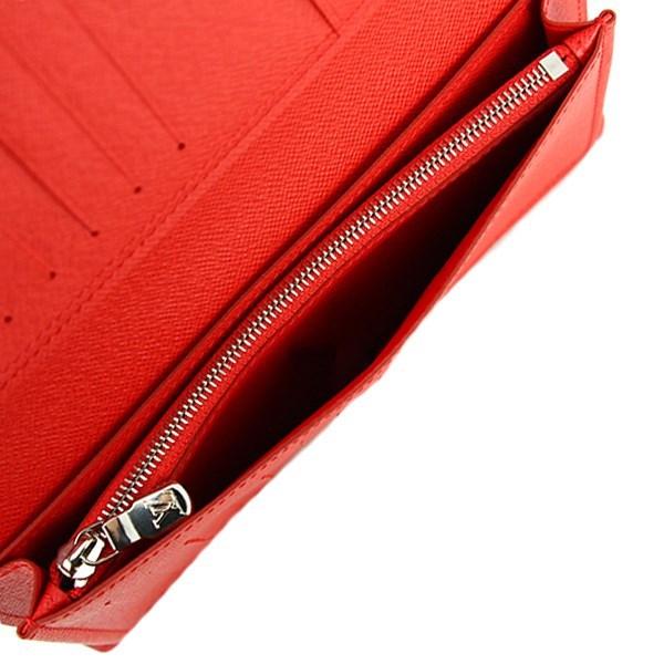 Lyst - Louis Vuitton Supreme Brazza Wallet Epi Leather Red White Logo Bifold Men in Red