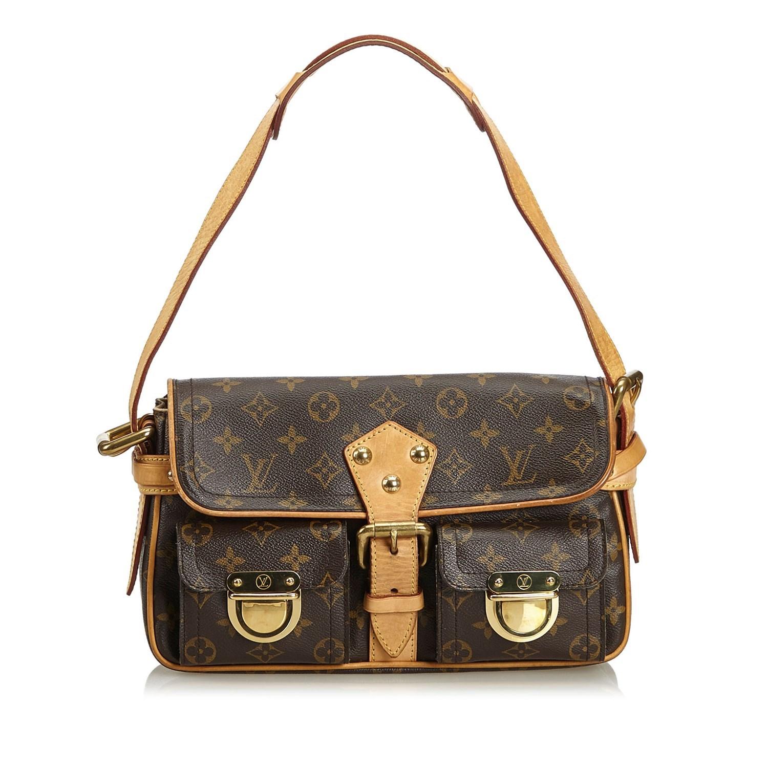 Louis Vuitton Monogram Hudson Pm in Natural - Lyst