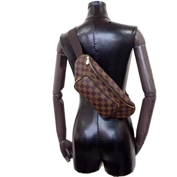 Lyst - Louis Vuitton Bum Bag Melville Damier N51172 Shoulder Bag Waist Bag Men&#39;s in Brown for Men