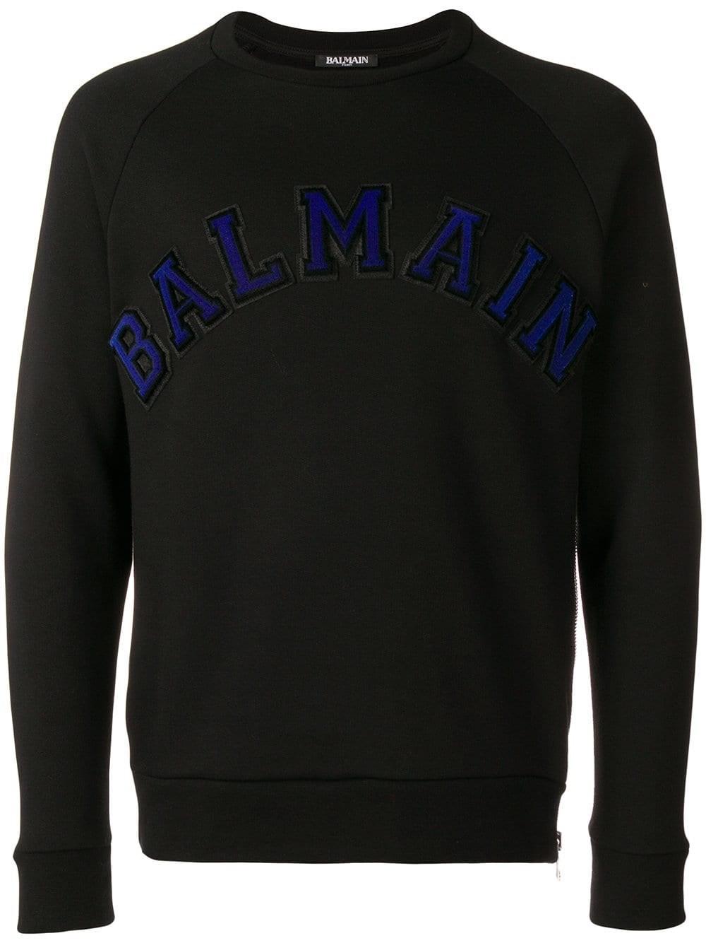 balmain knitted sweater