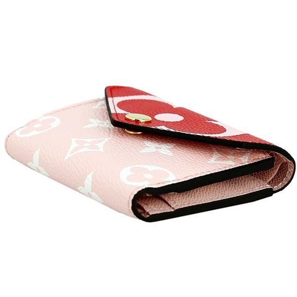 Louis Vuitton Zoé Wallet Giant Monogram Mini Three Fold Wallet Red Pink[new] in Pink - Lyst