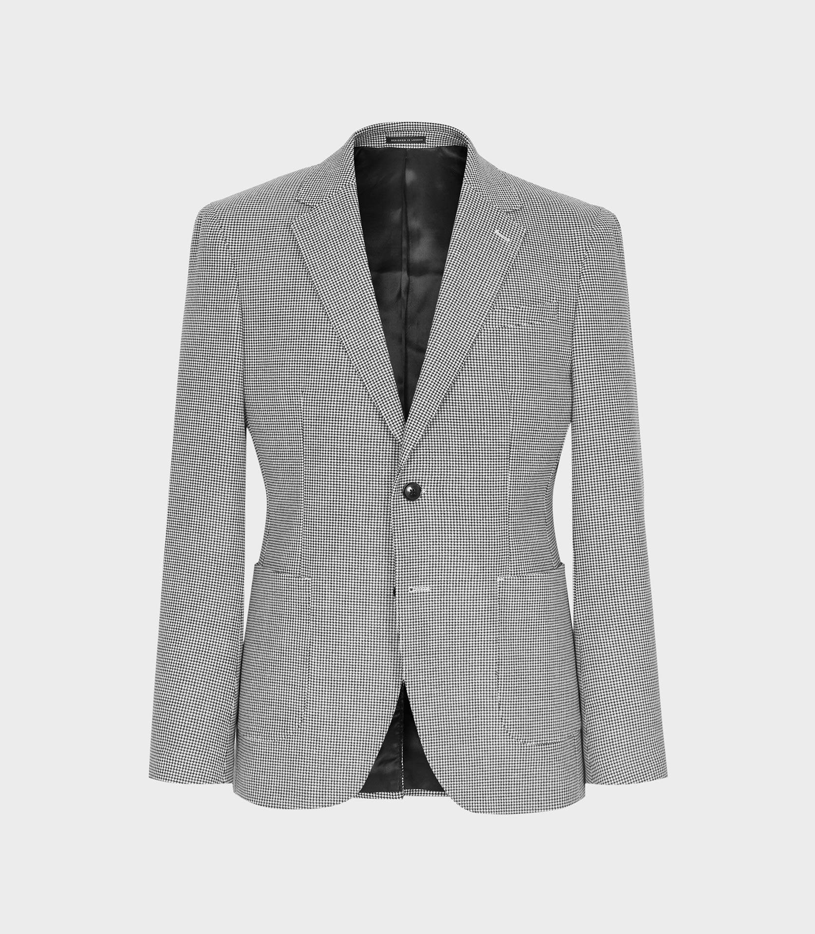 Reiss Dogtooth Modern Fit Blazer for Men Lyst