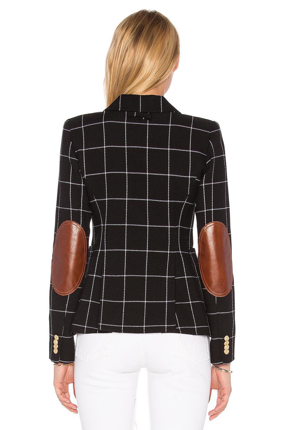 Lyst Smythe Patch Pocket Duchess Blazer In Black 8058