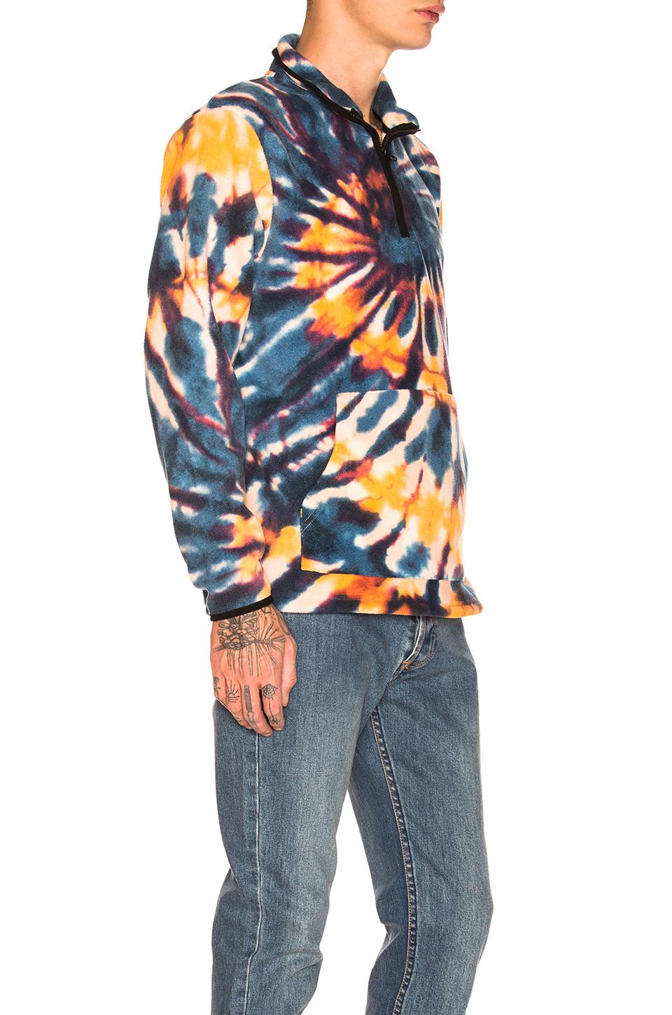 Download Lyst - Stussy Tie Dye Polar Fleece Mock for Men