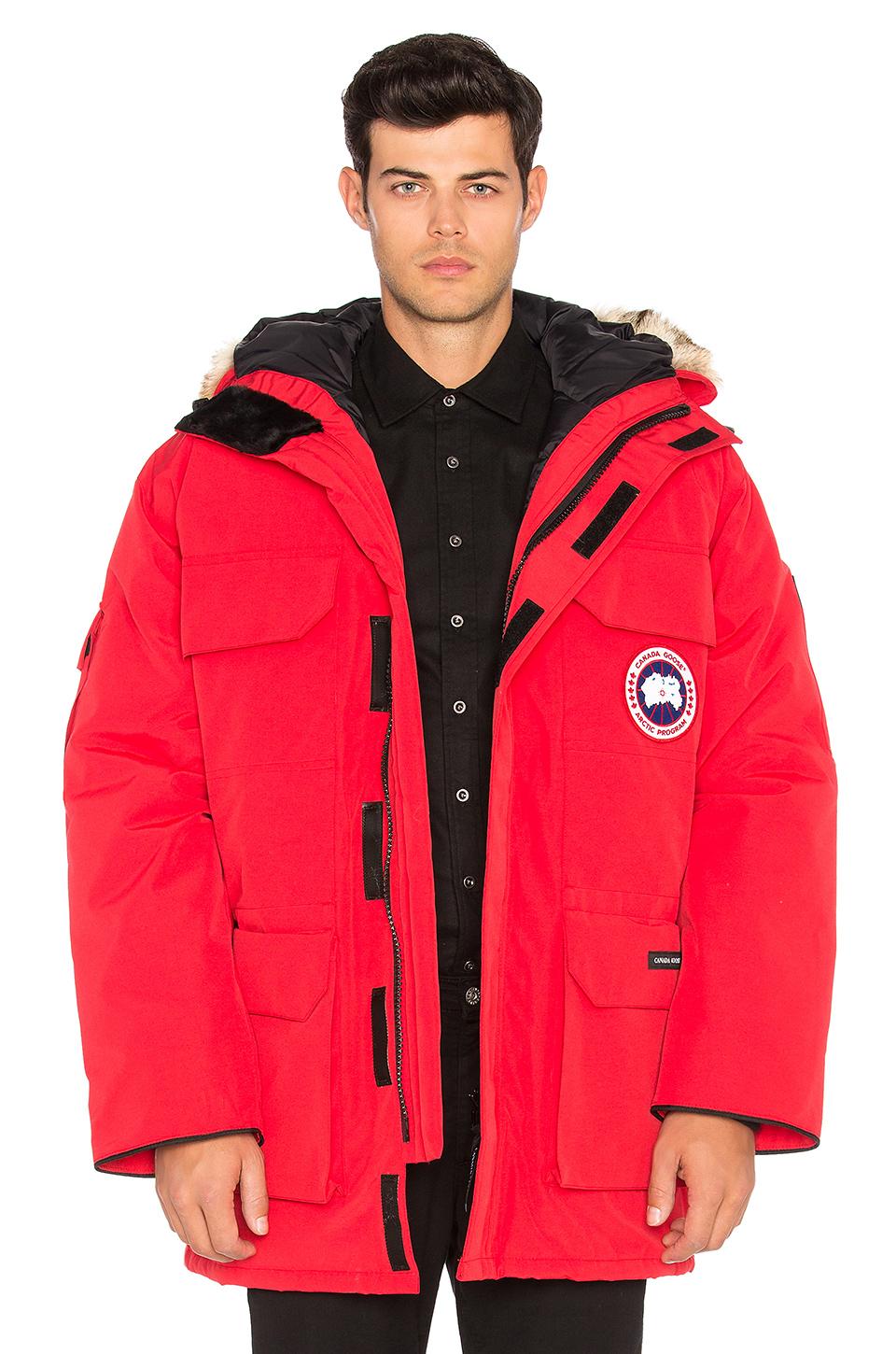 canada goose red expedition parka
