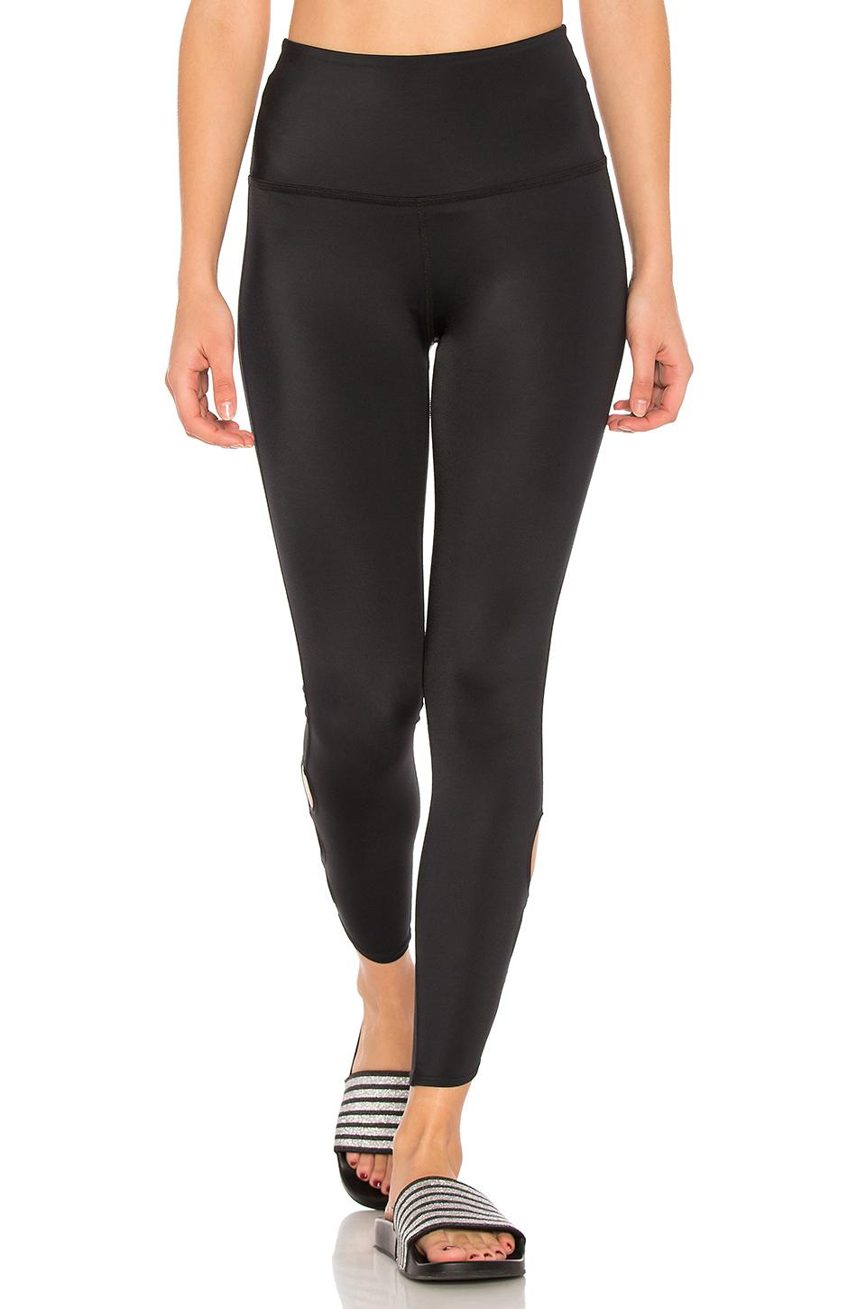 Beyond Yoga Womens Lux Half Moon Midi Leggings