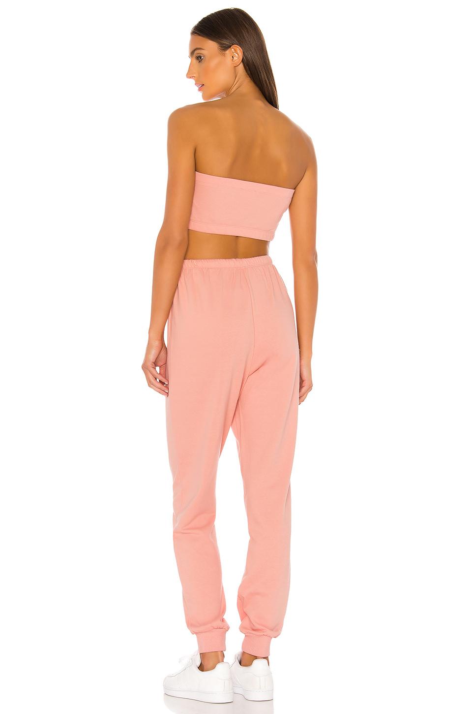 pink sweatpant set