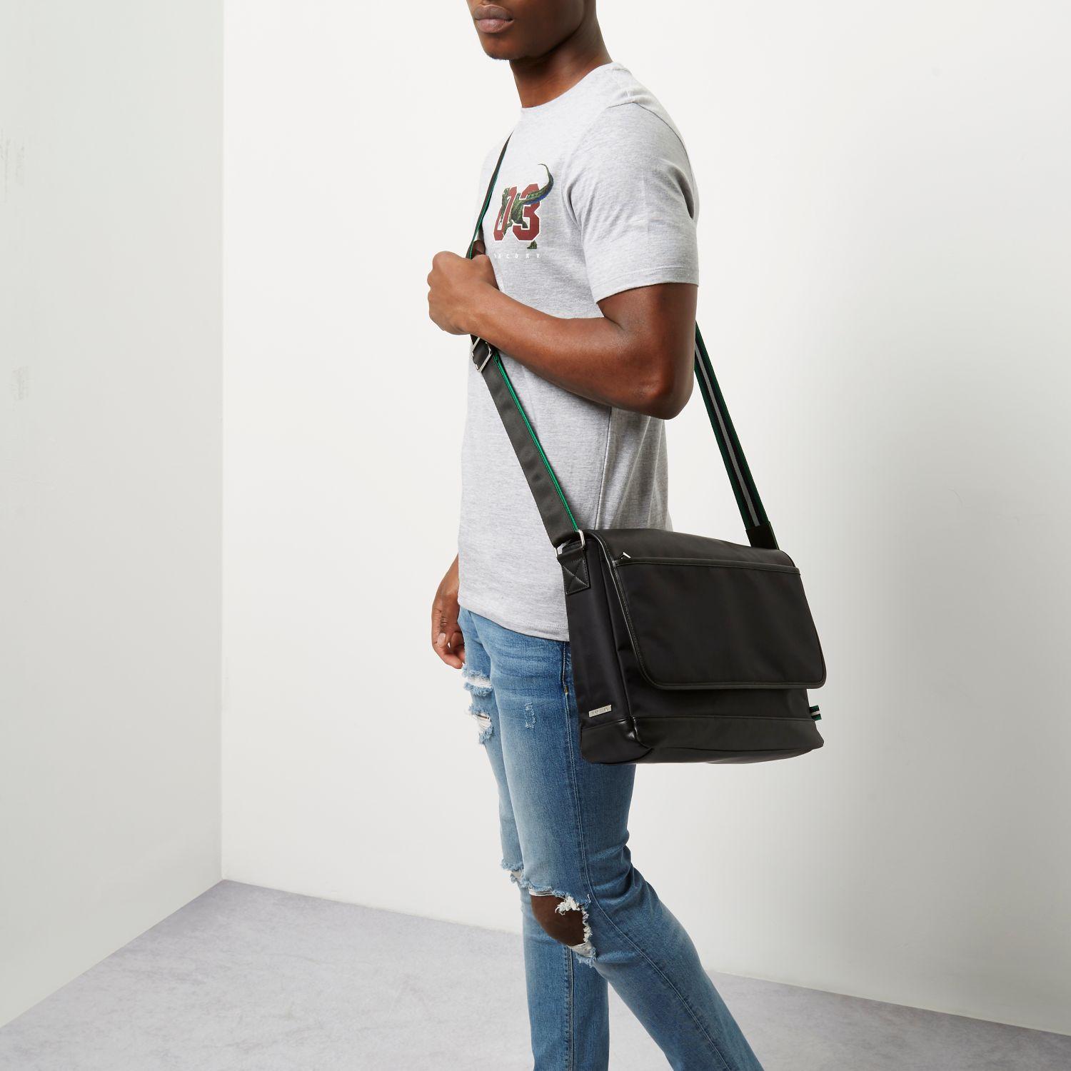 river island men bag