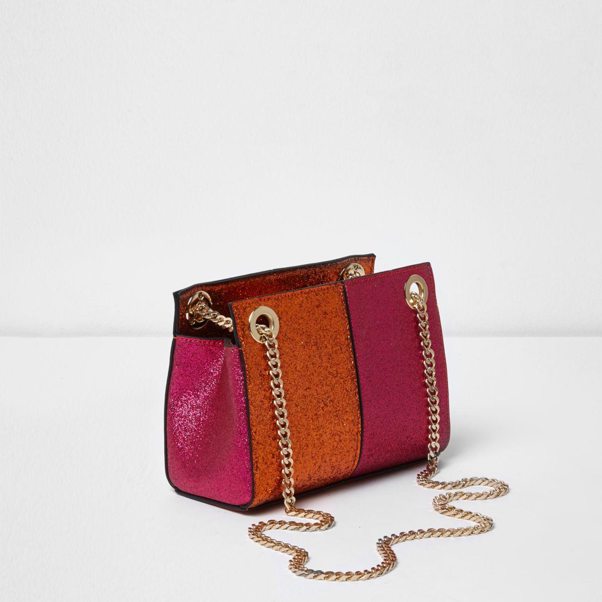 River Island Light Pink Cross Body Bag Literacy Basics