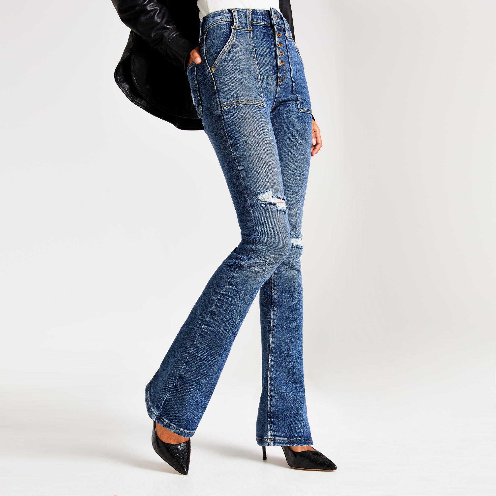 river island blue jeans