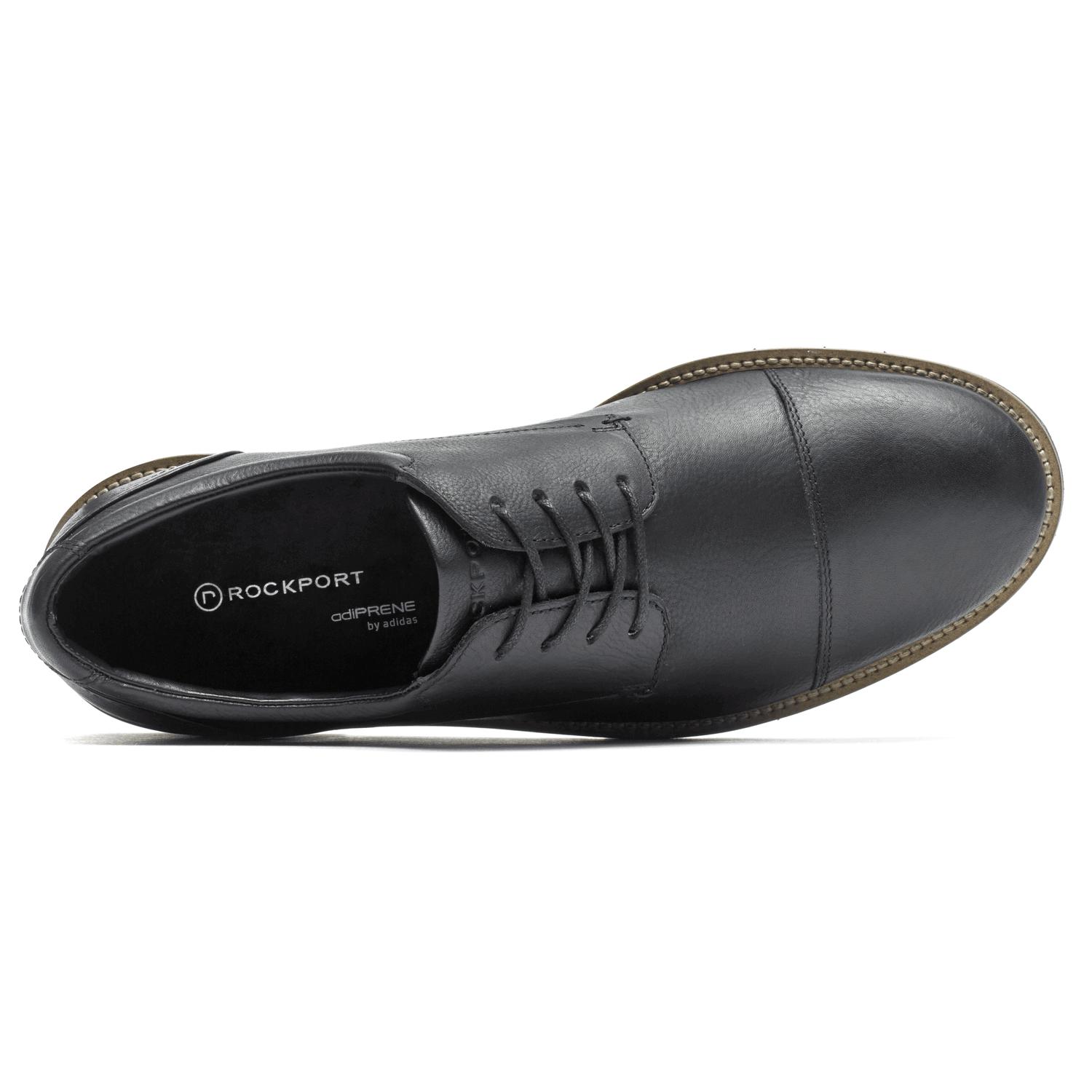 rockport marshall wingtip black