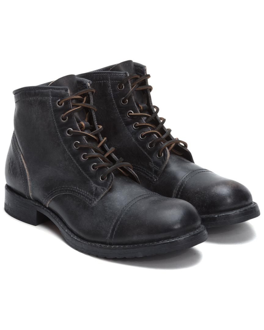 Frye Logan Leather Boot in Black for Men - Lyst