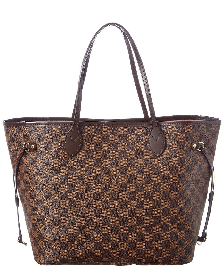 Louis Vuitton Damier Ebene Canvas Neverfull Mm in Brown - Lyst