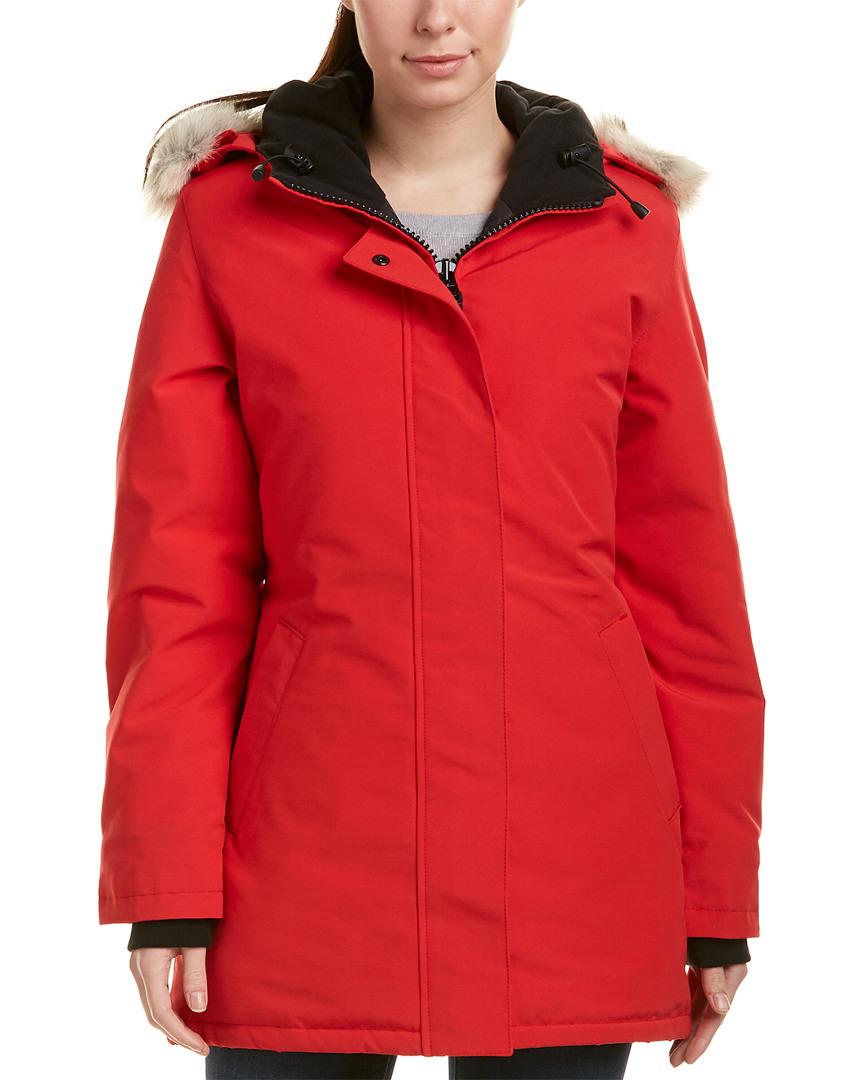 canada goose victoria parka red canada goose victoria parka red