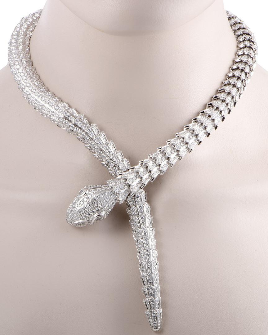 bulgari serpenti diamond necklace price
