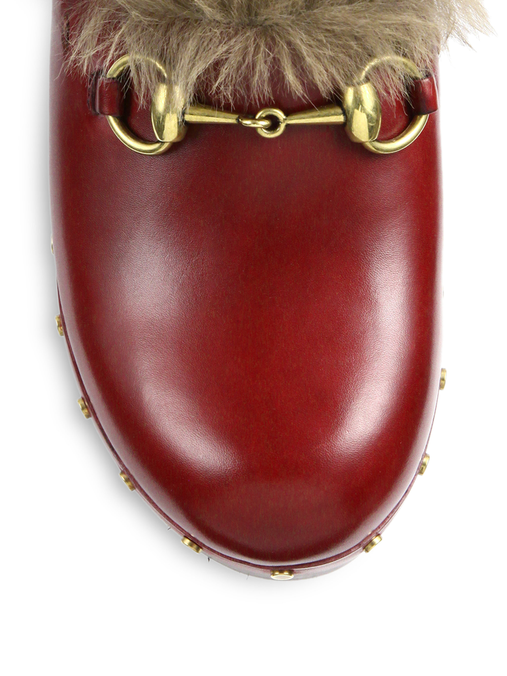 gucci mules saks