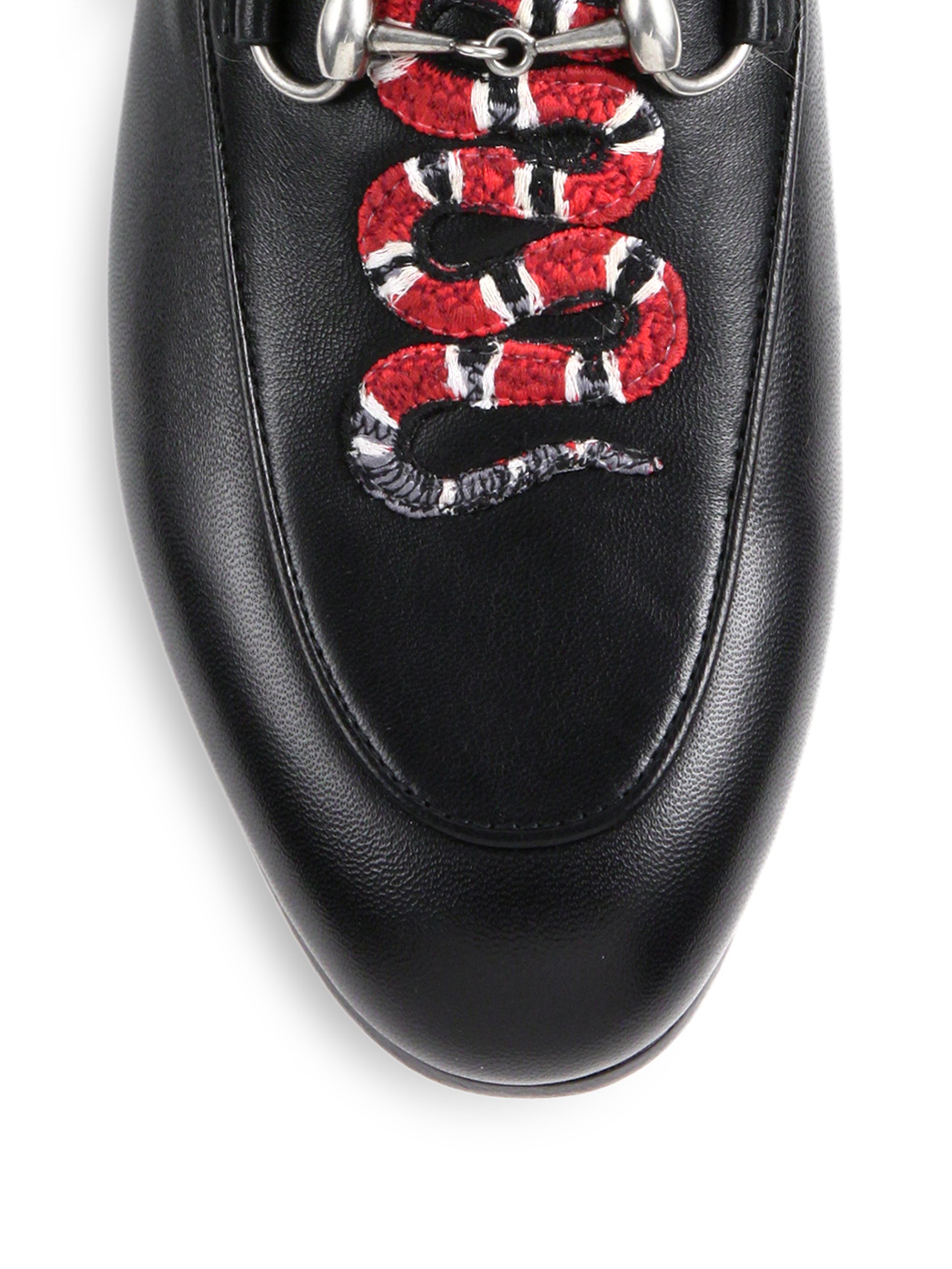 black gucci slippers women