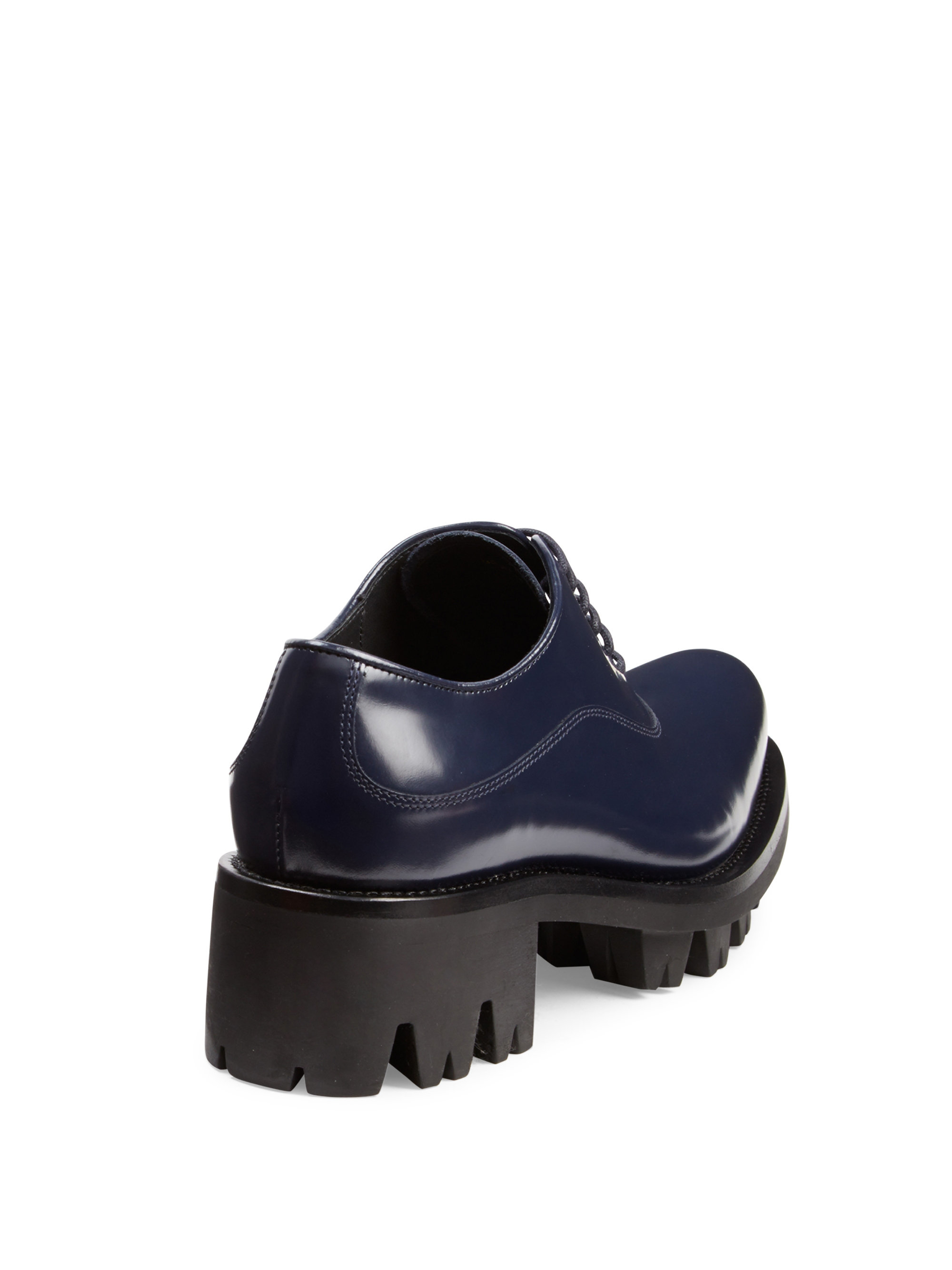 prada lug sole shoes