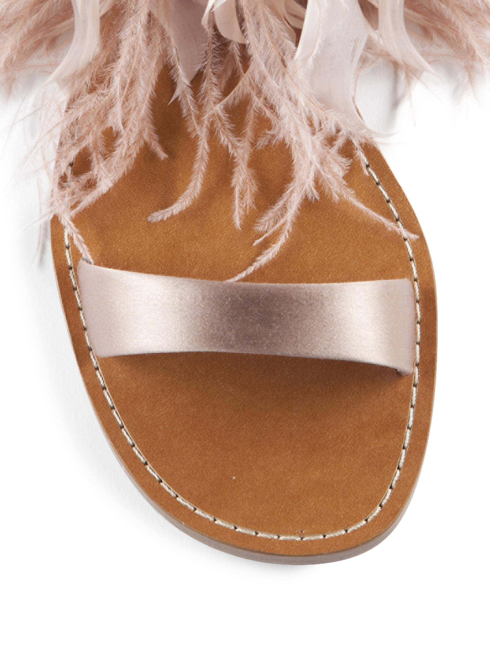 miu miu feather heels