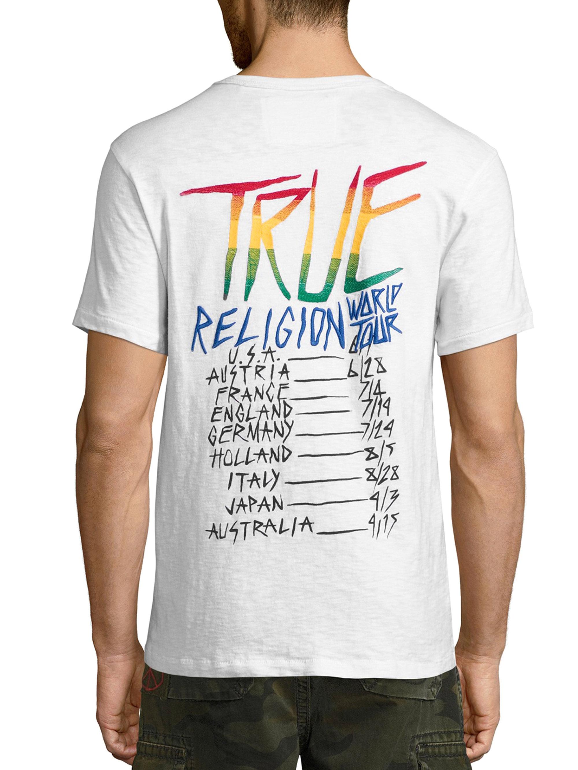 It is a photo of Adaptable True Religion Return Label It is an image of Adaptable True Religion Return Label