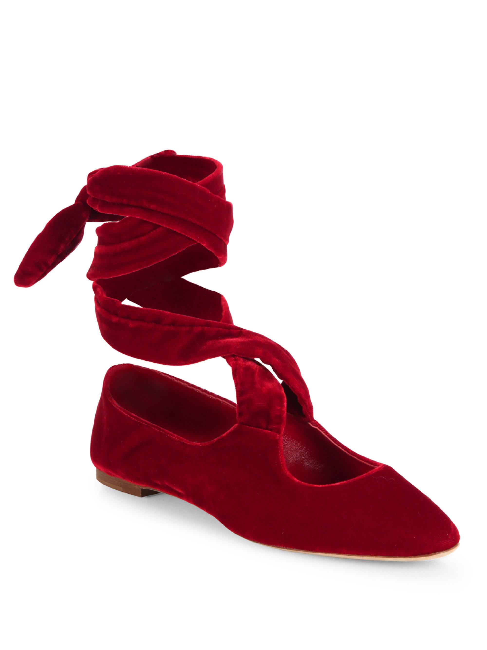 the row sock ballet flats