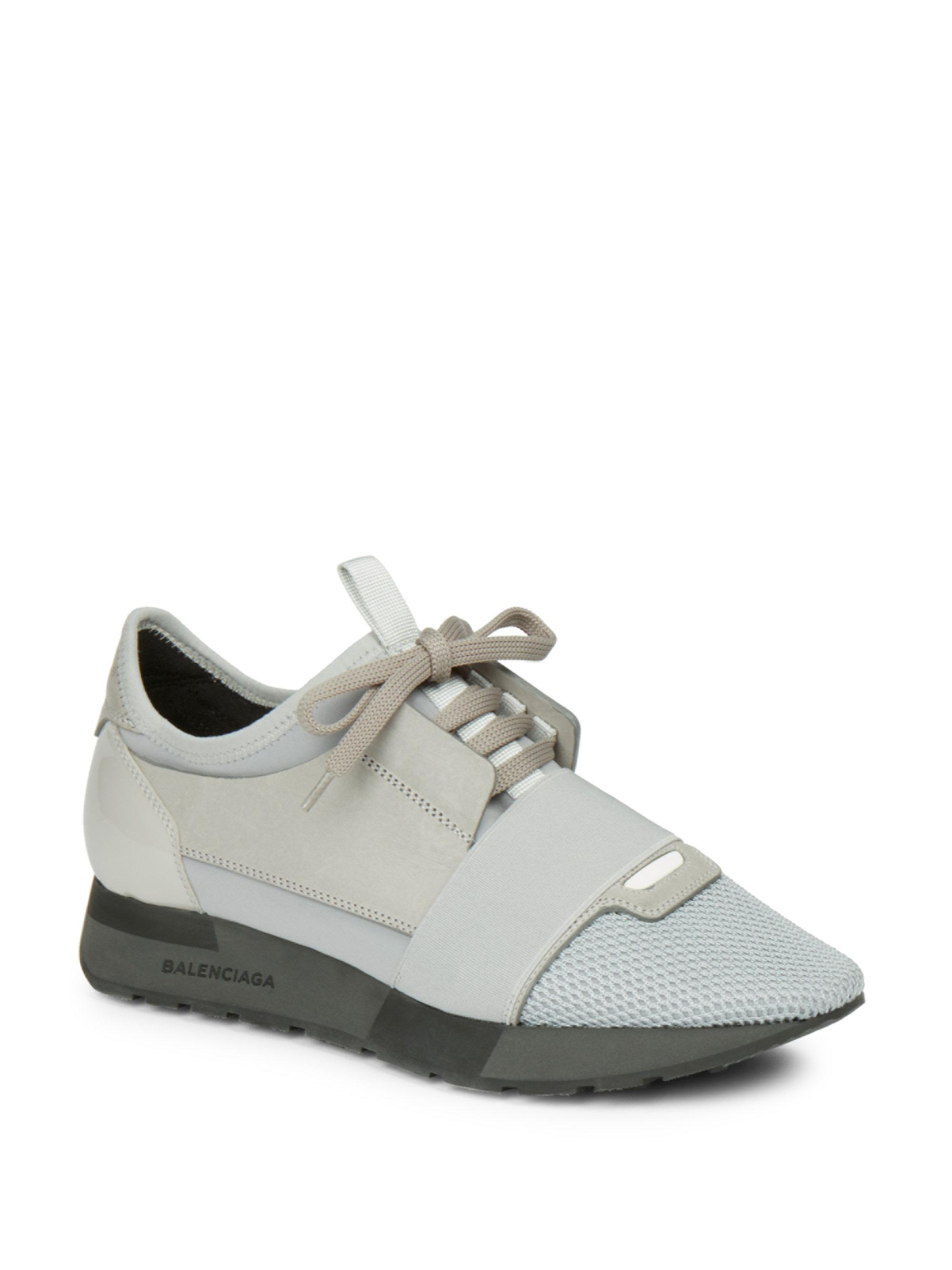 grey balenciaga sneakers womens