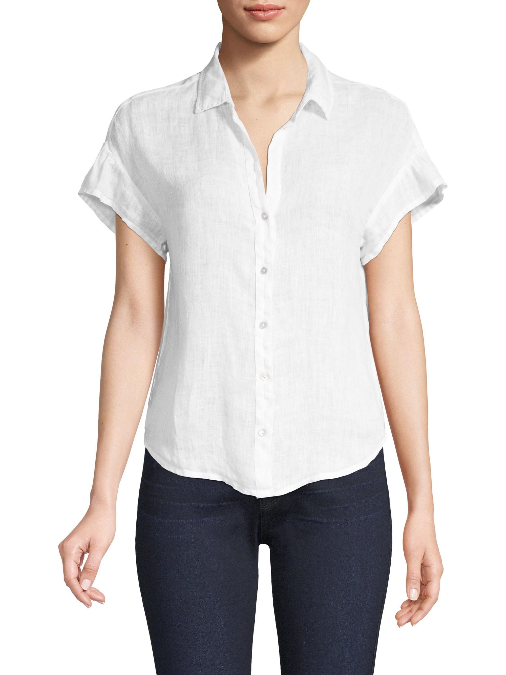 bella dahl white shirt