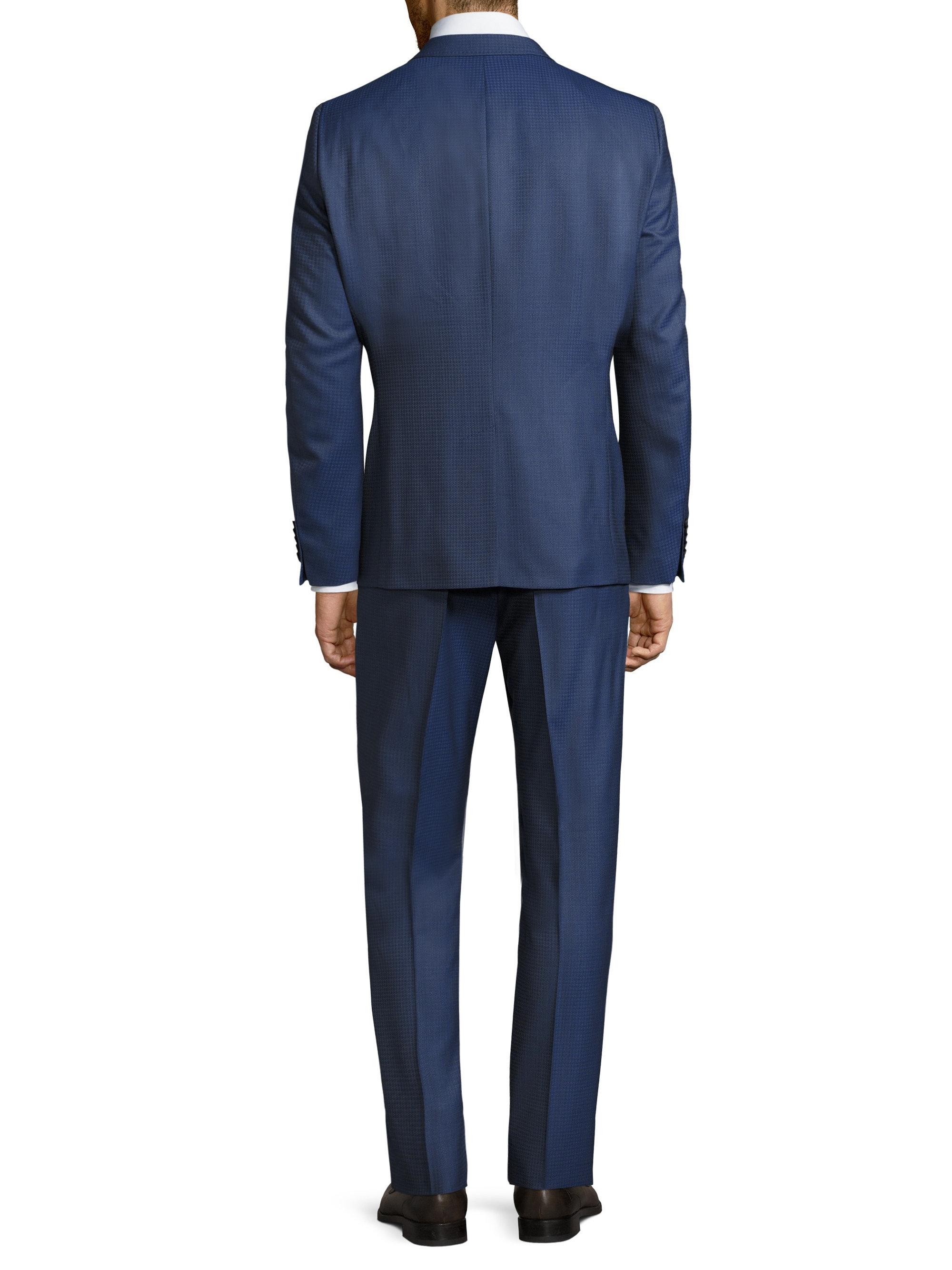 Lyst - Strellson Houndstooth Two-button Suit in Blue for Men