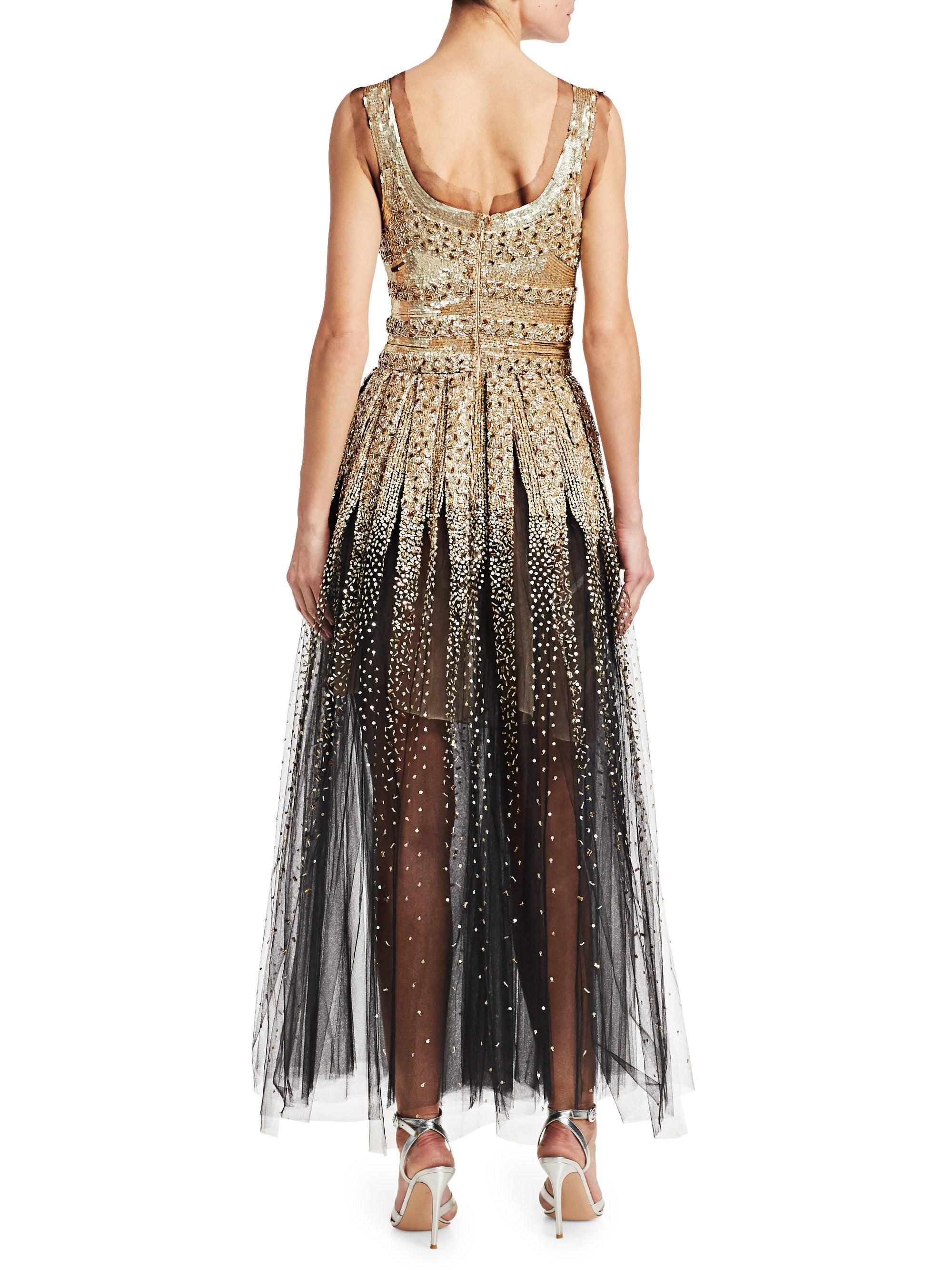 oscar de la renta tulle