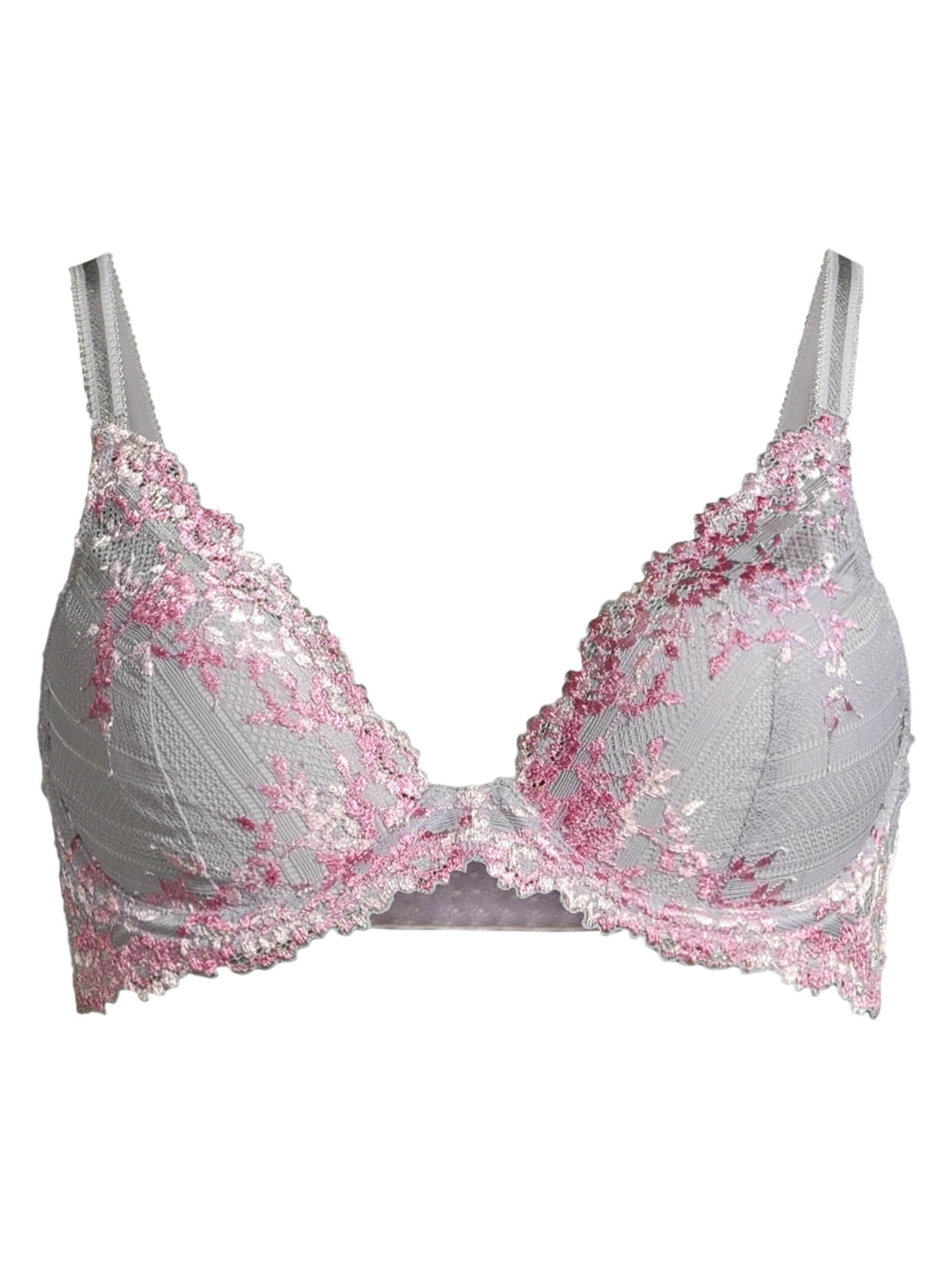 Wacoal Embrace Lace Contour Bra In Gray Lyst 