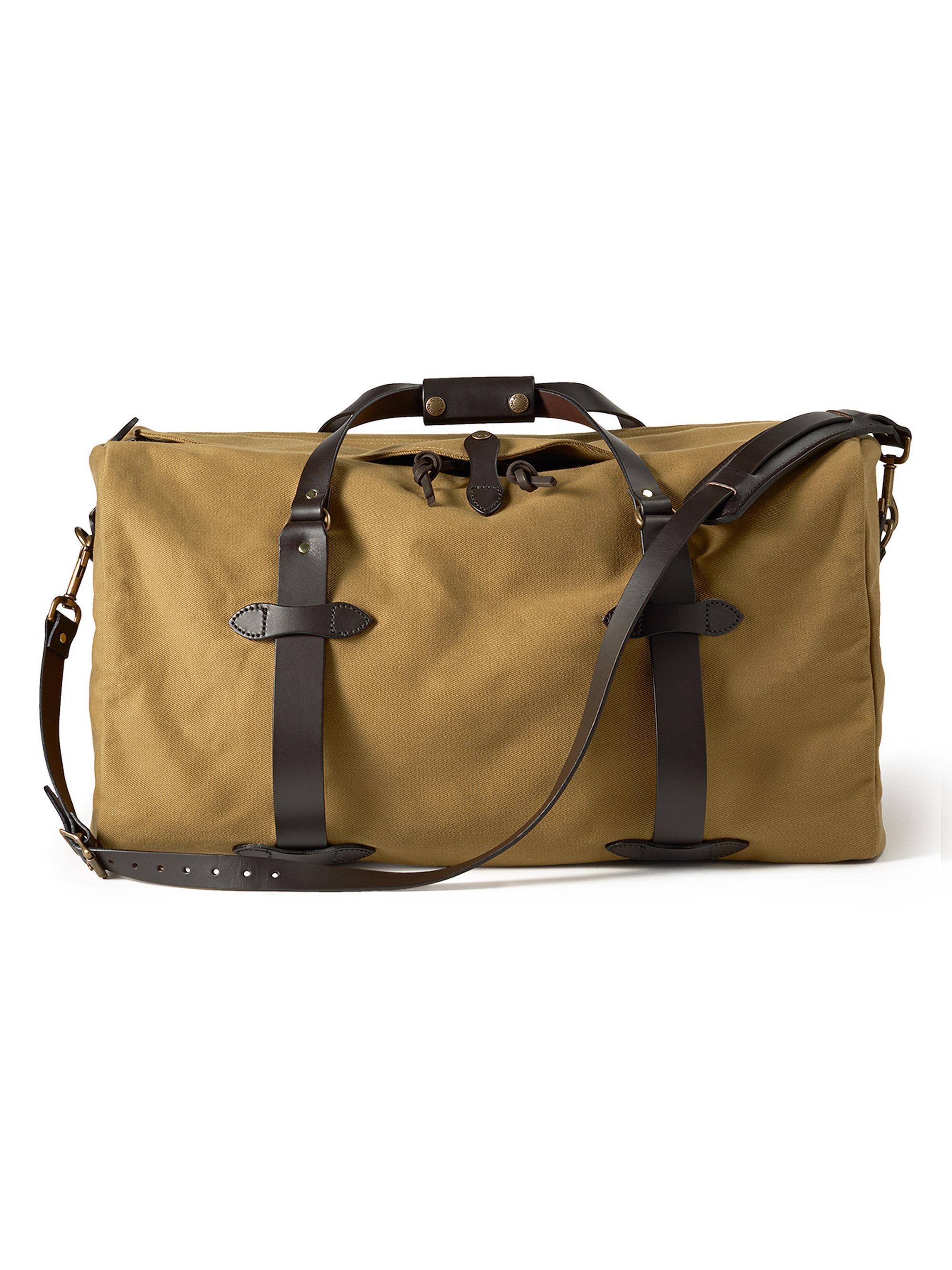 Filson Bridle Leather Duffel Bag in Tan (Natural) for Men - Lyst