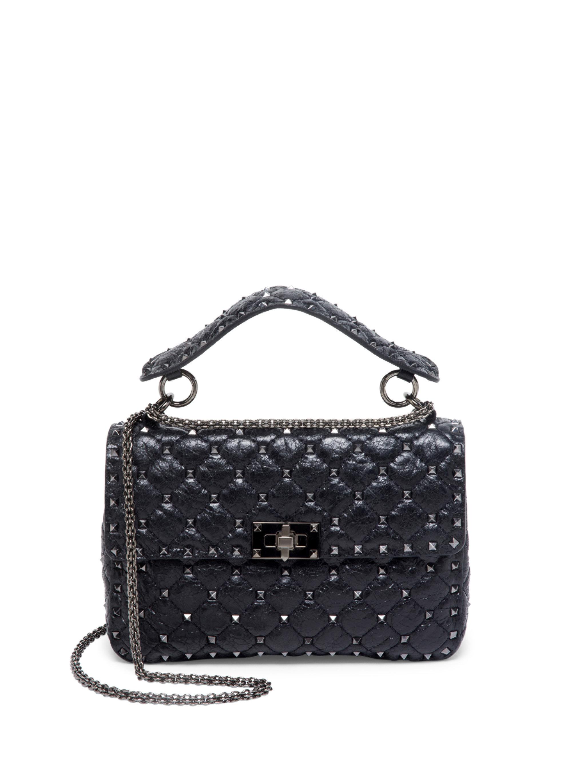 black valentino bolsa with silver chain