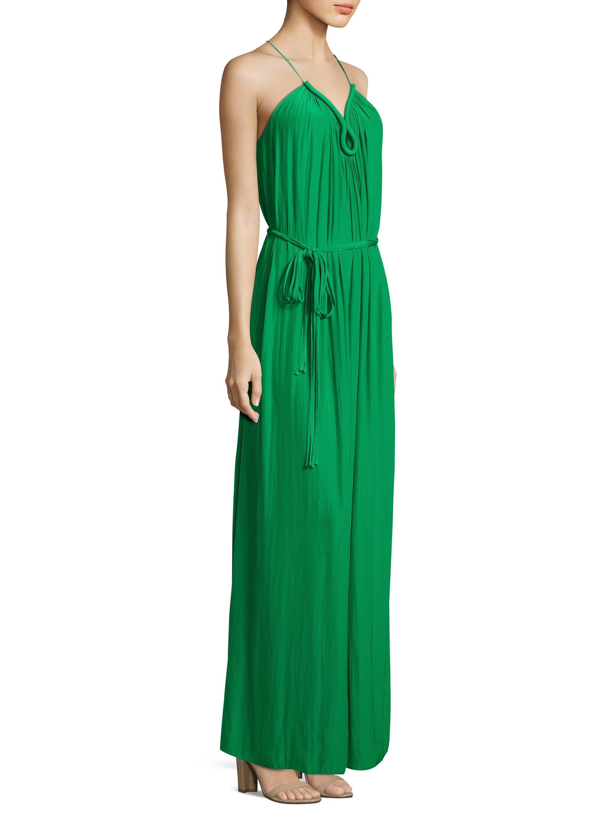 Lyst - Ramy Brook Valentina Racerback Maxi Dress in Green